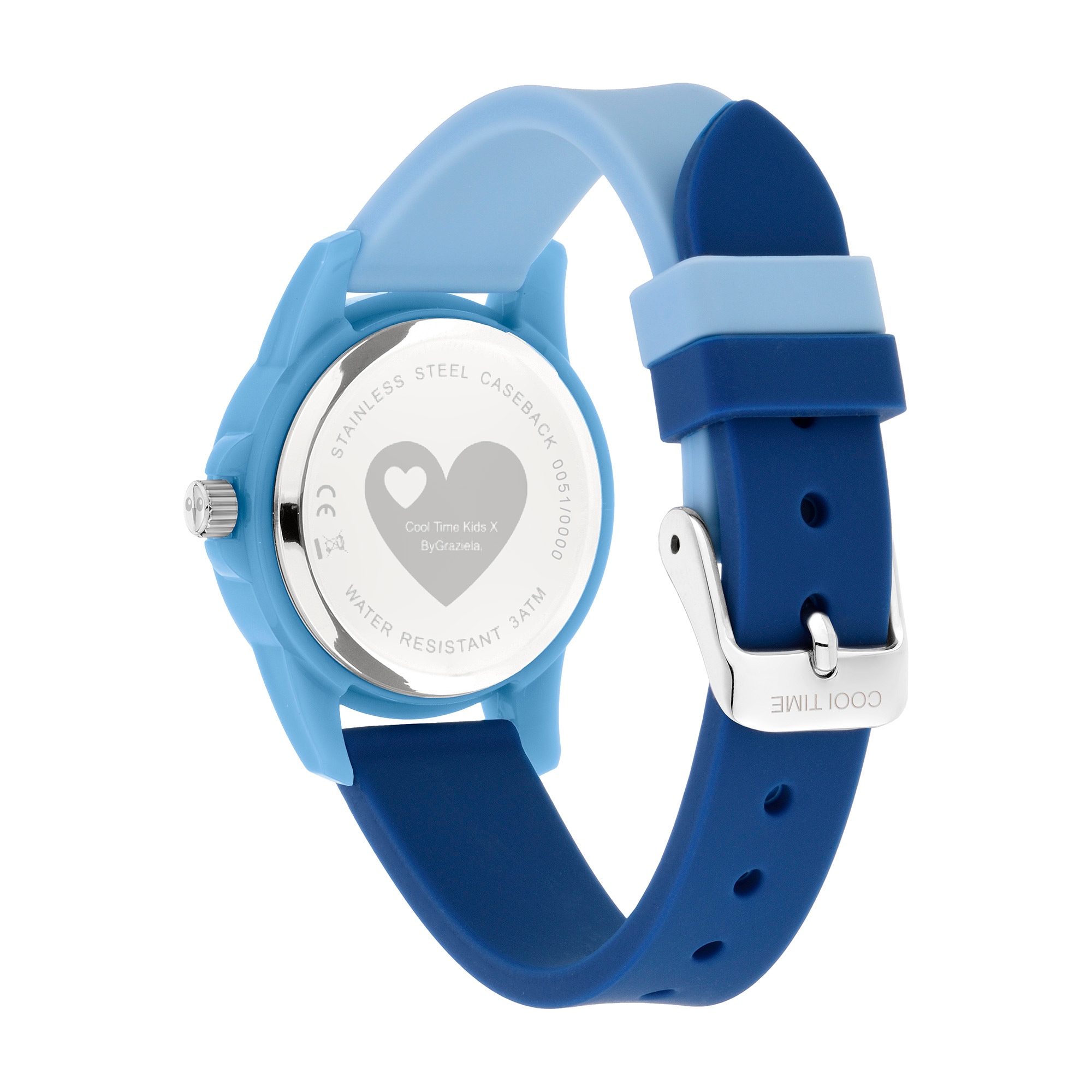 COOL TIME Quarzuhr, Armbanduhr, Silikonarmband, analog