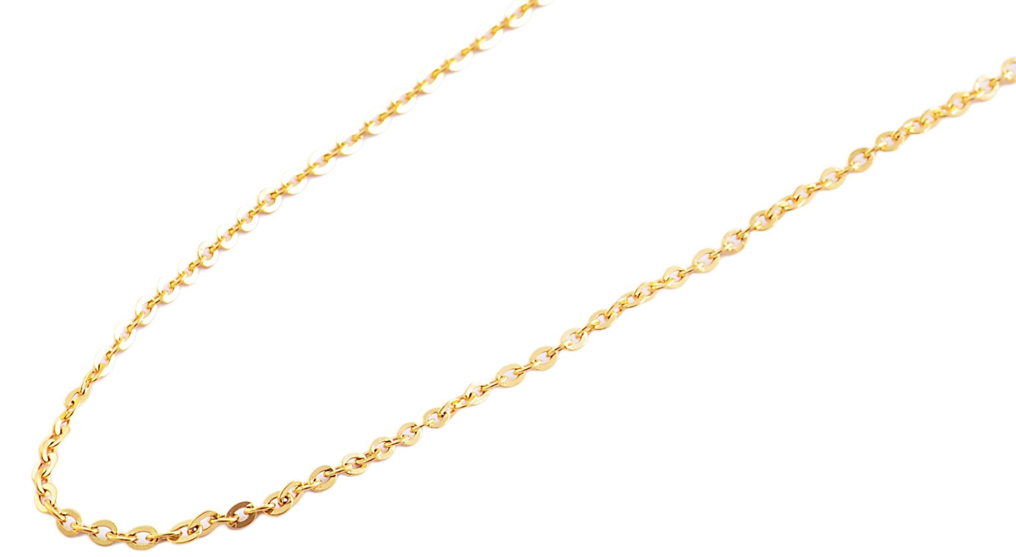 Adelia´s Gliederkette »Unisex Halskette ¿ Ankerkette aus Edelstahl«
