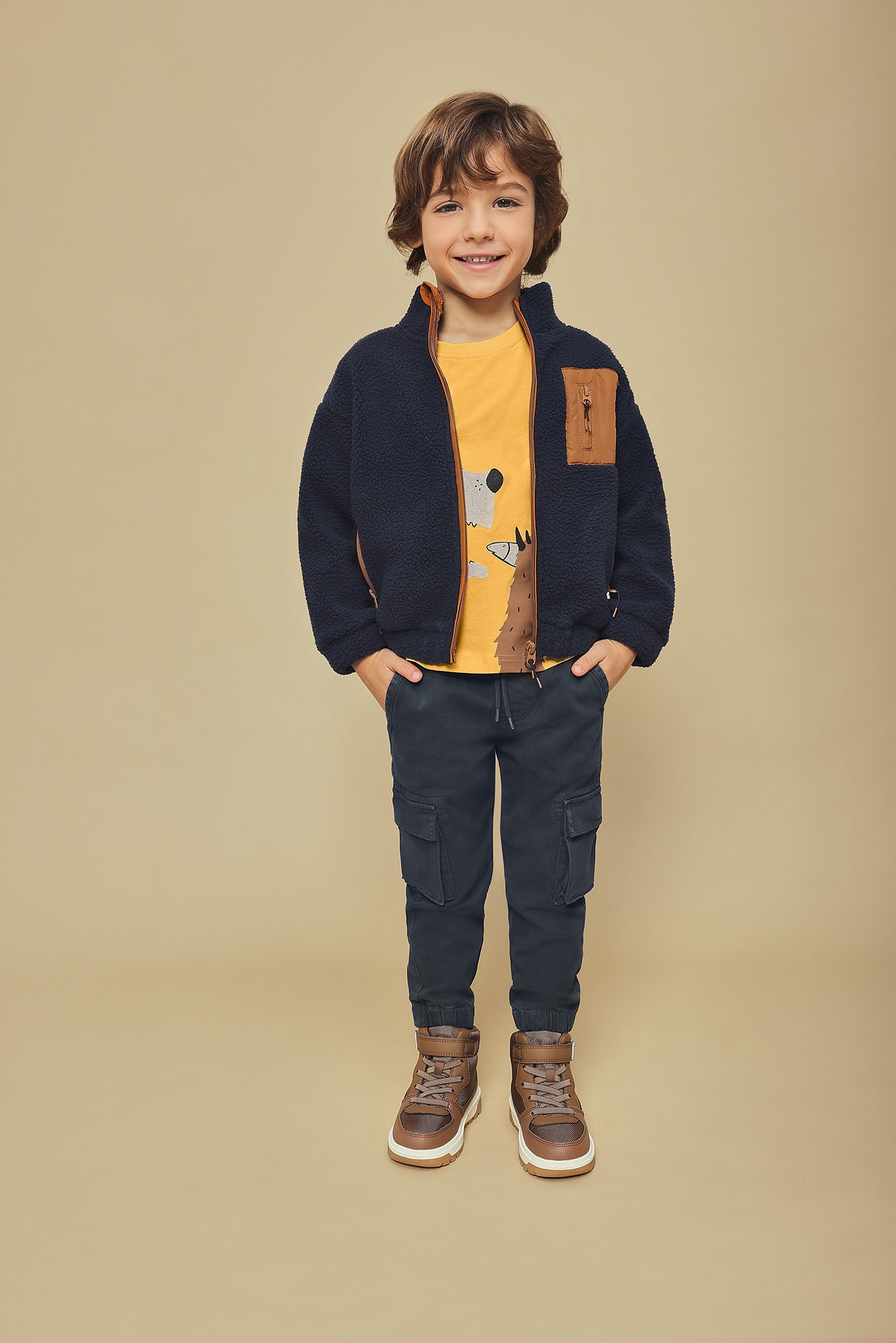 Blue Seven Fleecejacke »Blue Seven Fleecejacke«