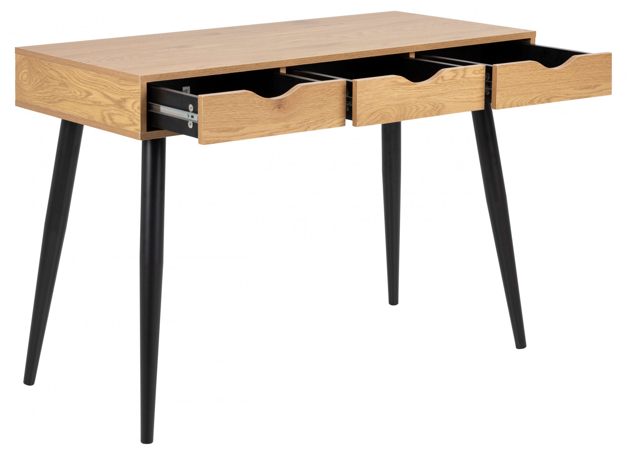 ACTONA GROUP Schreibtisch »Neptun«, Bürotisch, Arbeitstisch, mit 3 Schubladen, Breite 110 cm