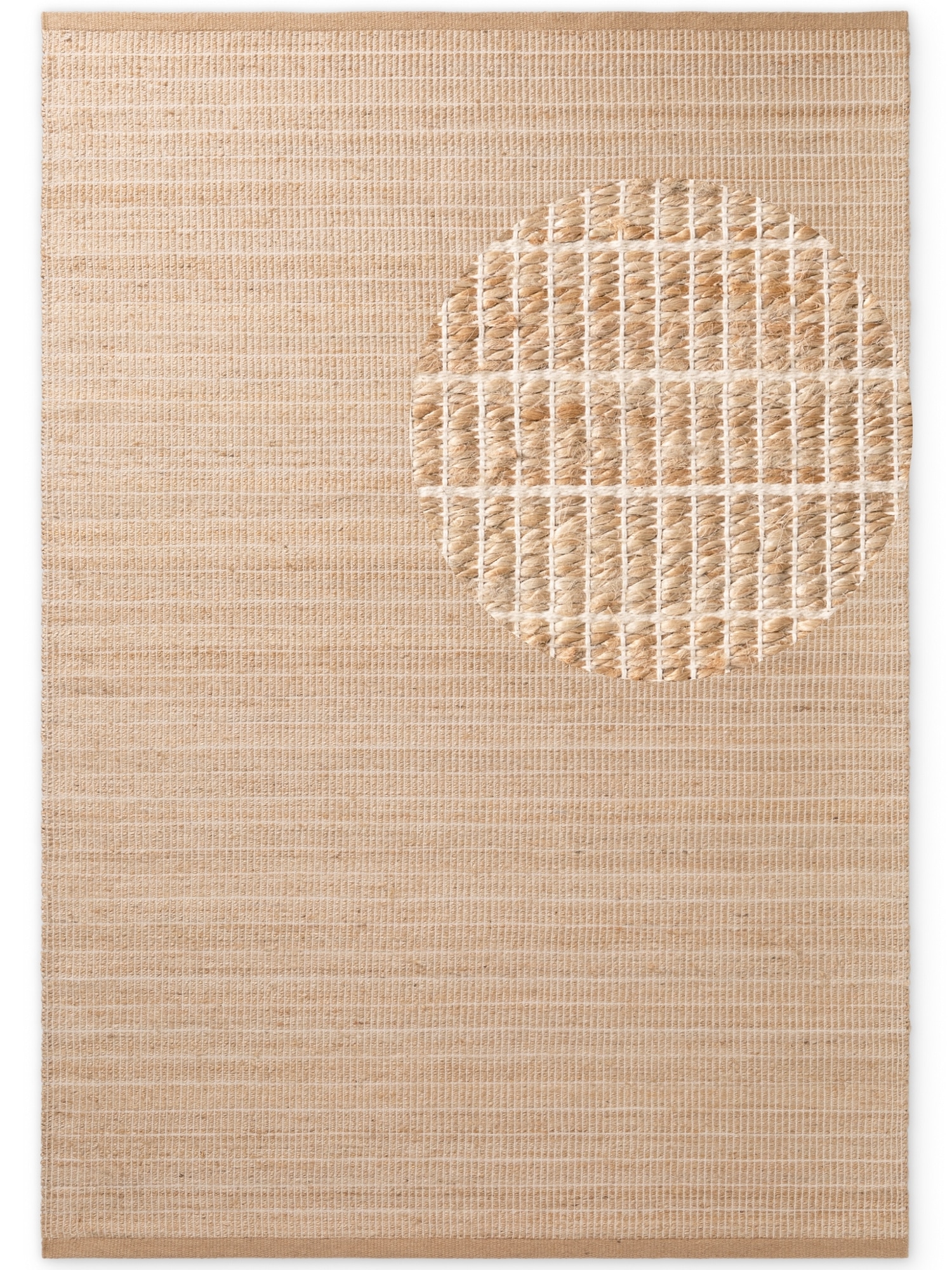 Villeroy & Boch Teppich »Birka« rechteckig 6 mm Höhe Jute, Natur, Wohnzimmer, Esszimmer, Schlafzimmer, Flur, Modern, Boho