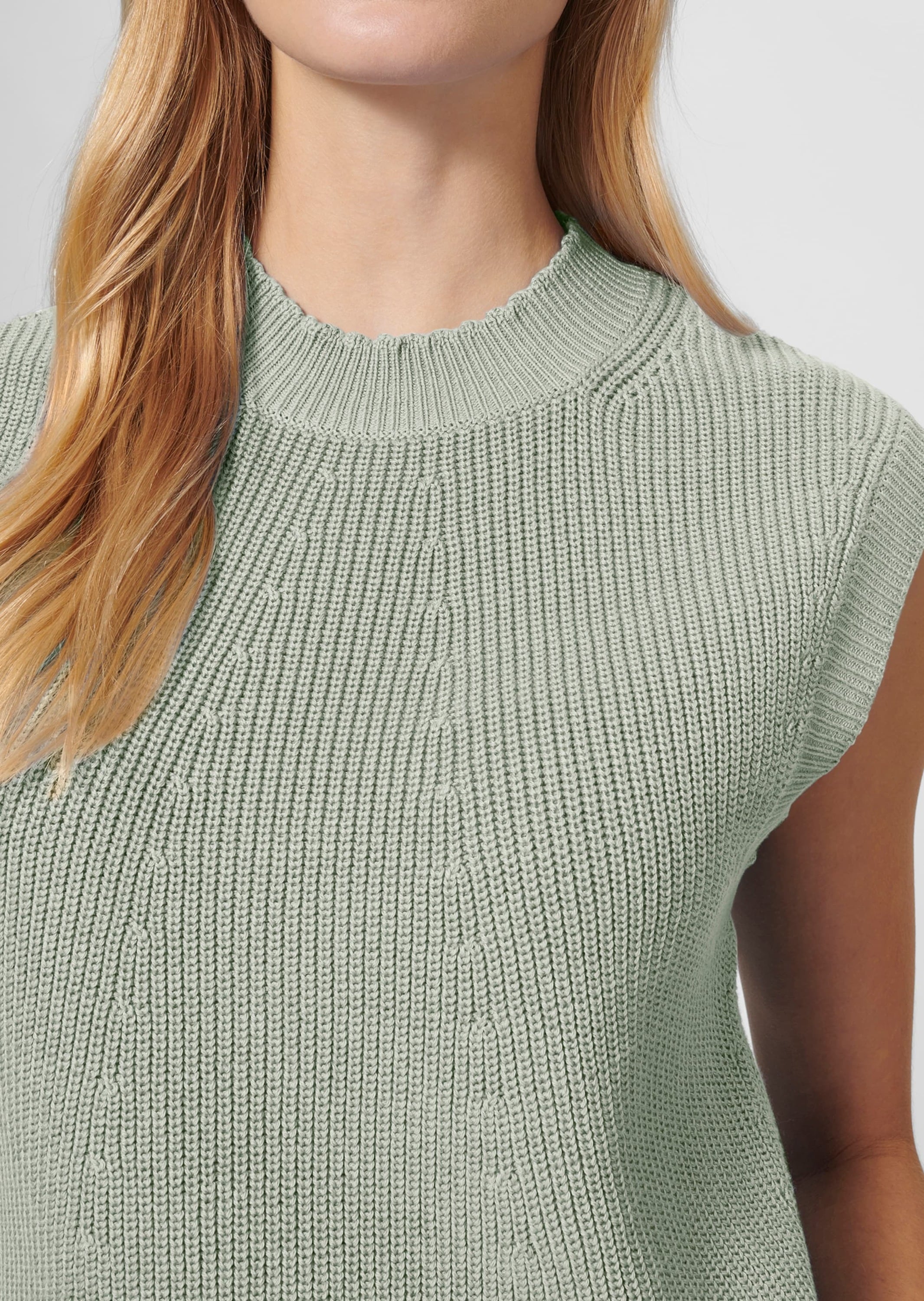 MADELEINE Longpullover »Pullunder Pullunder mit Stehkragen«