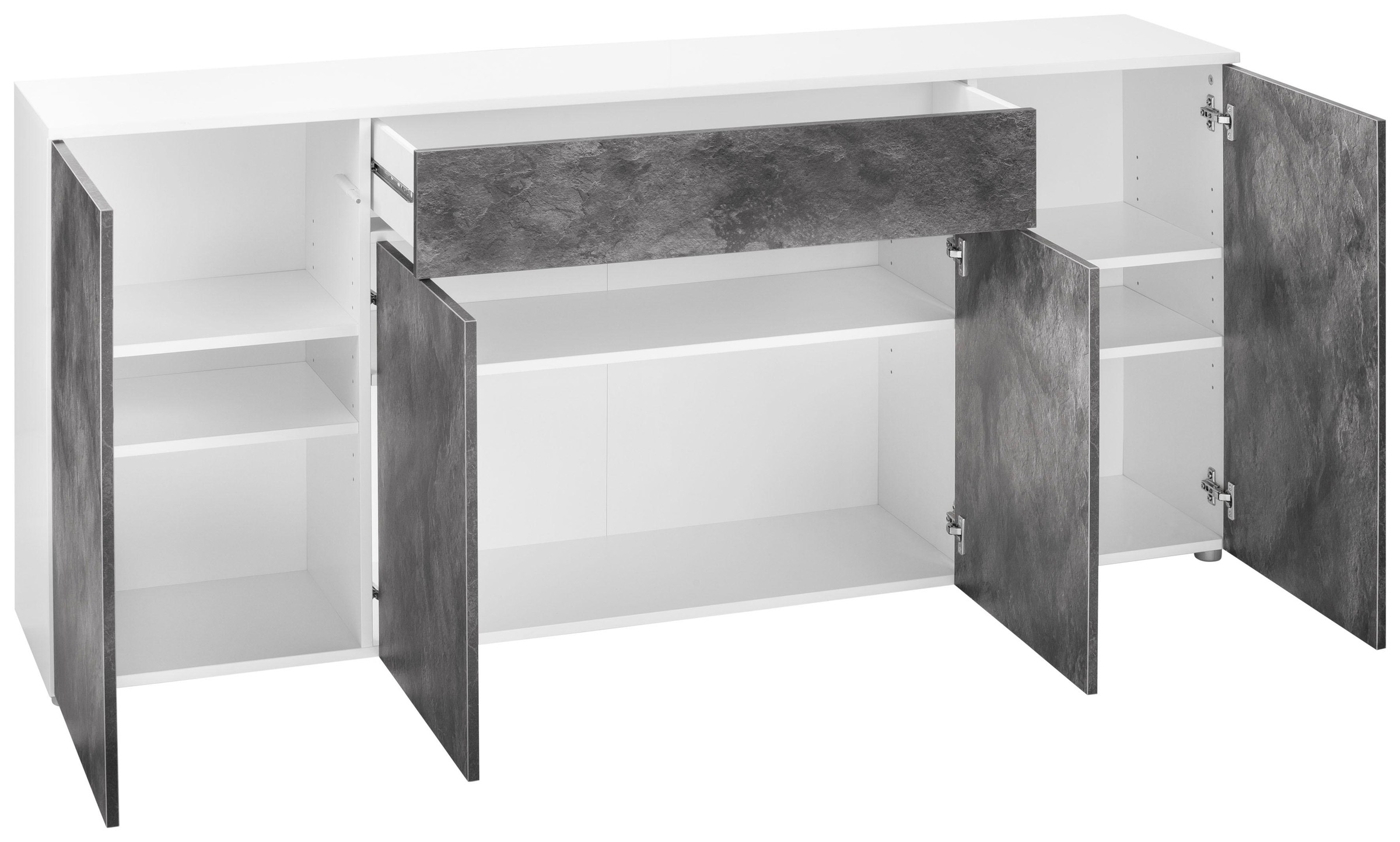Paroli Sideboard »Susa« Breite 165 cm, 4 Türen