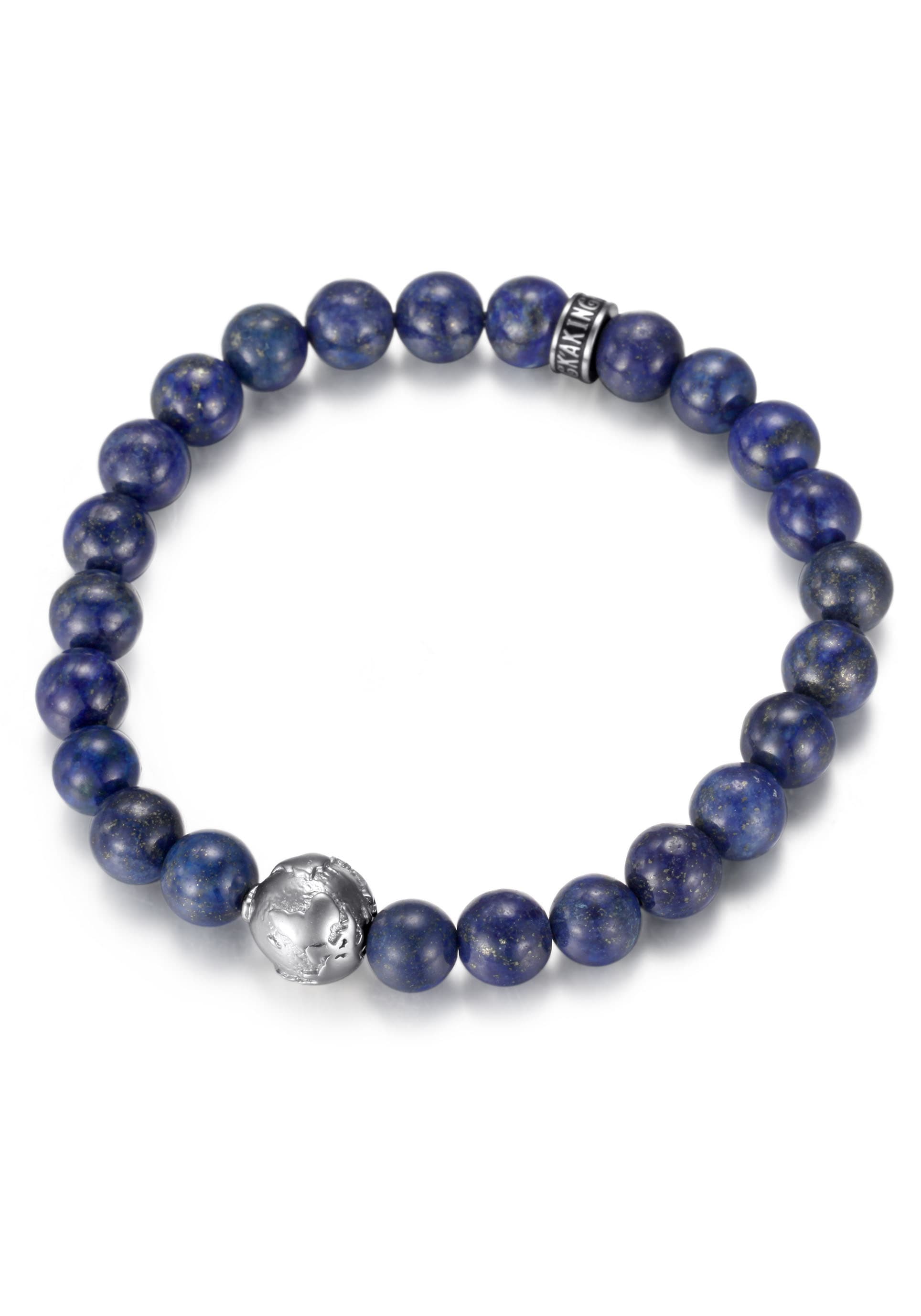 Firetti Perlenarmband »Schmuck Geschenk Armschmuck Armkette Perle«, mit Lapislazuli