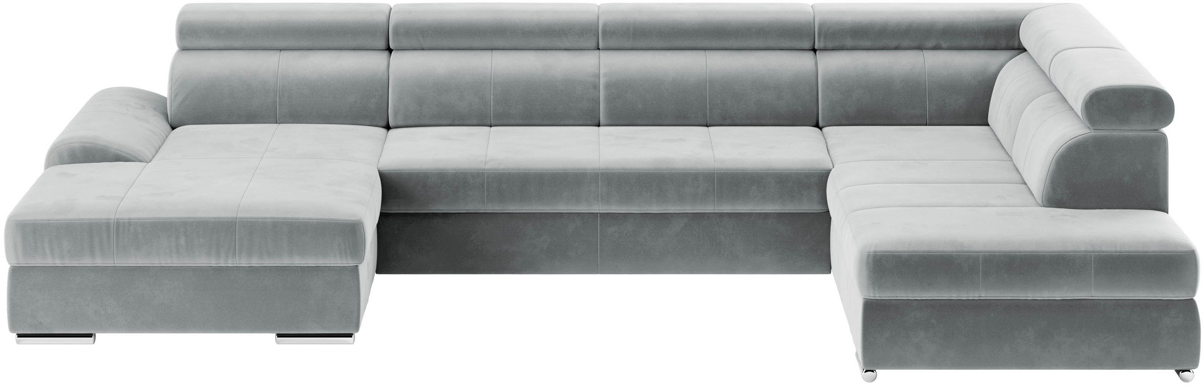 sit&more Wohnlandschaft »U-Form«, mit verstellbaren Kopfteilen, wahlweise mit Bettfunktion