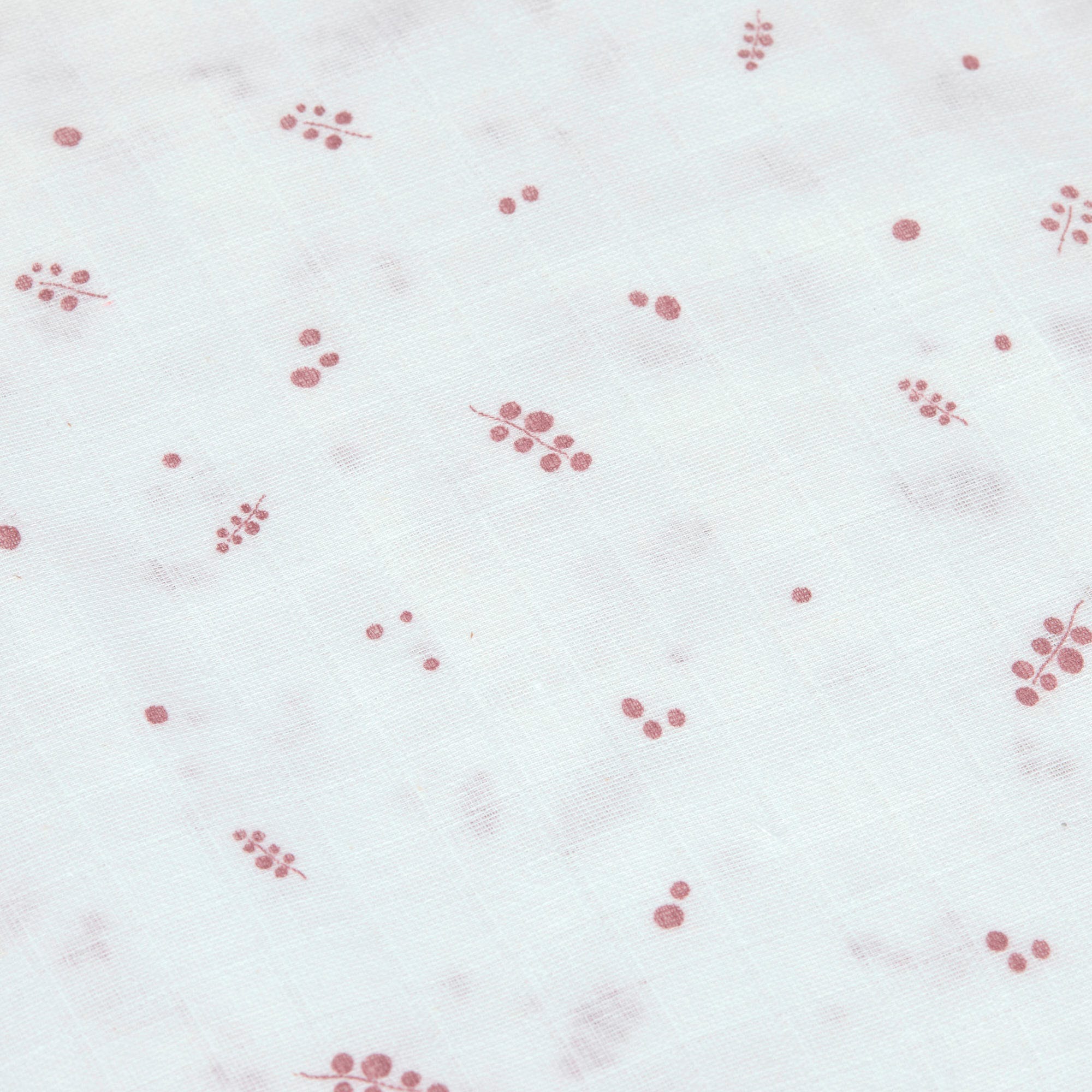 LÄSSIG Stoffwindeln »Swaddle & Burp Blanket, L, Berries«, (Set, 3 St.)