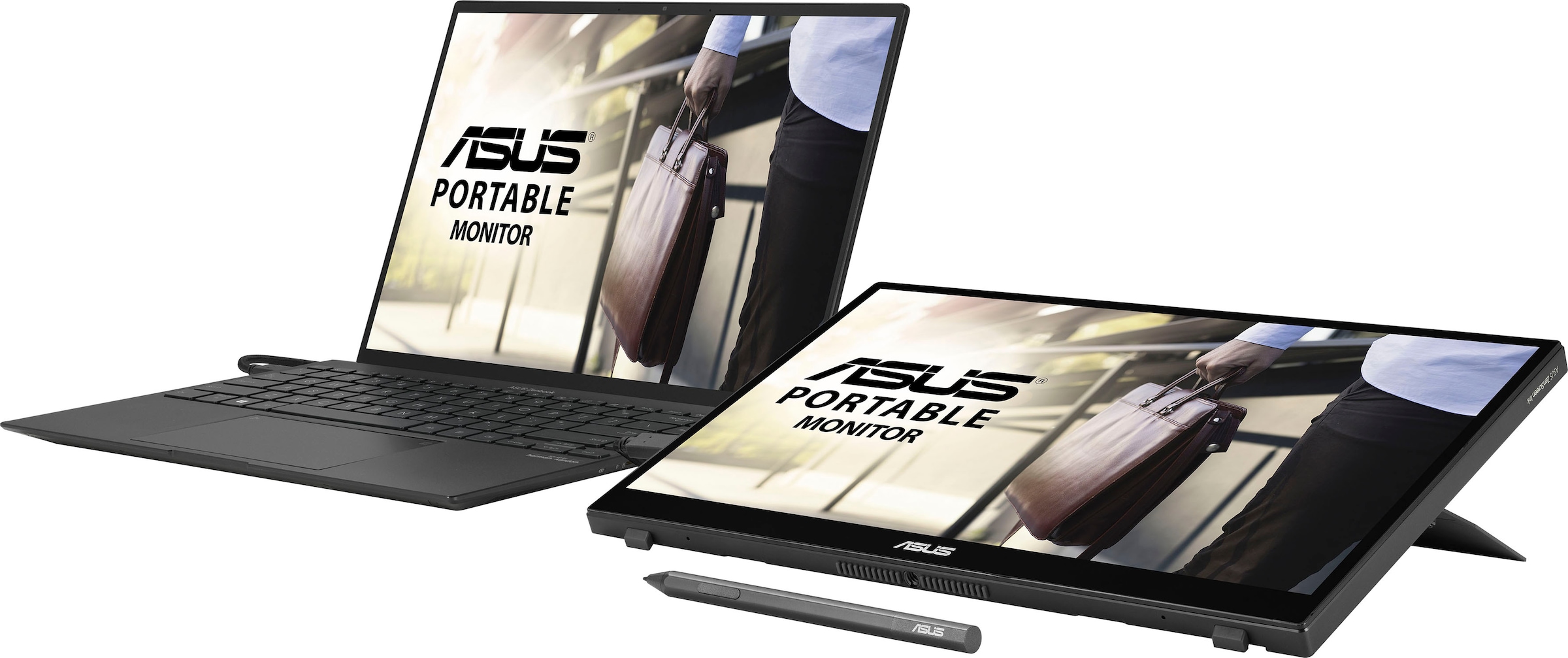 Asus Portabler Monitor »MB14AHD«, 36 cm/14 Zoll, 1920 x 1080 px, Full HD, 5 ms Reaktionszeit, 60 Hz