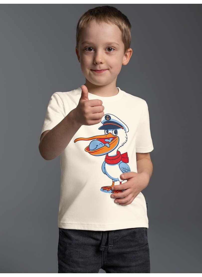 Trigema T-Shirt »TRIGEMA T Shirt mit Pelikan Print« 1