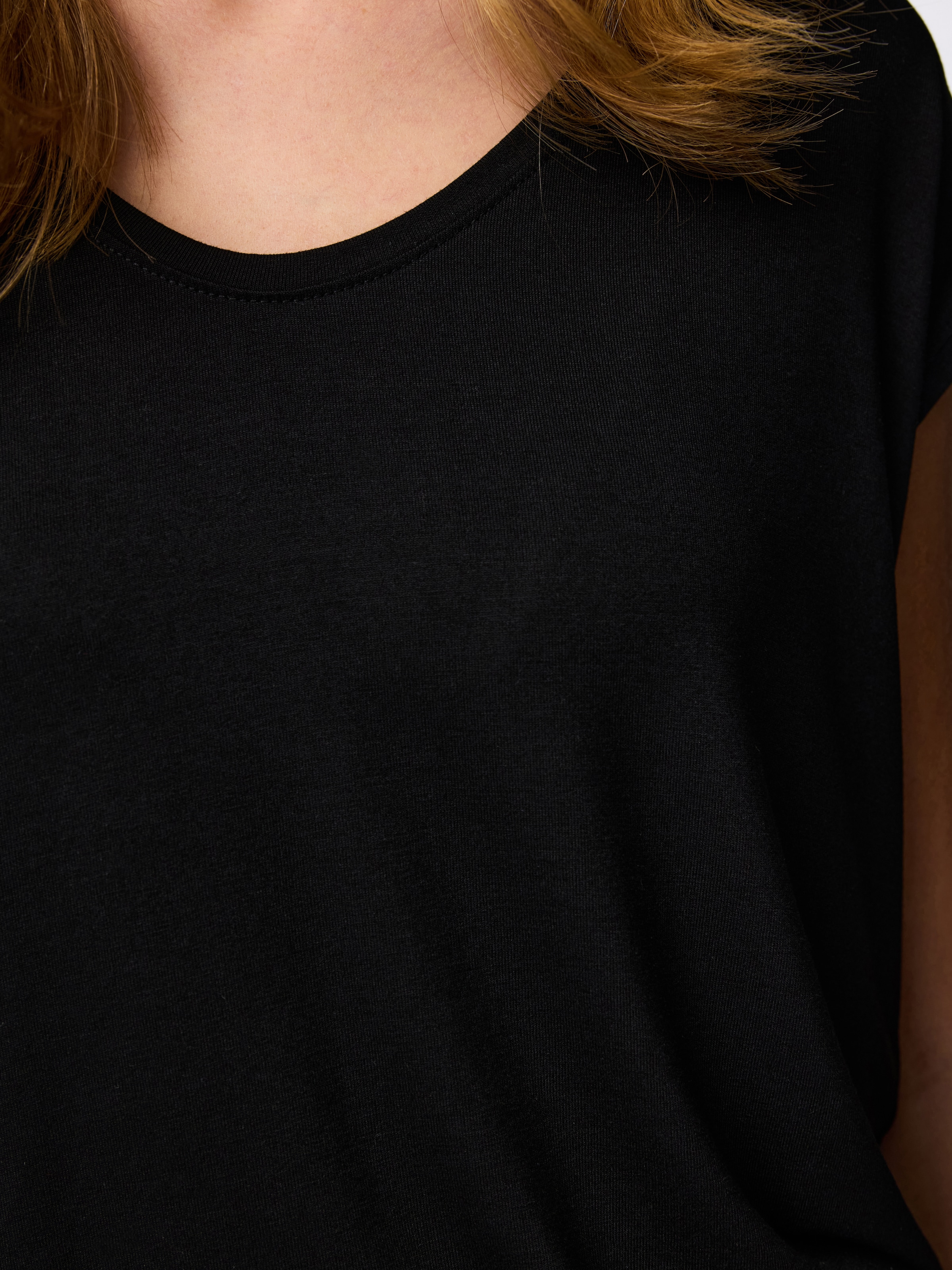 pieces Rundhalsshirt »PCBILLO TEE SOLID NOOS BC«