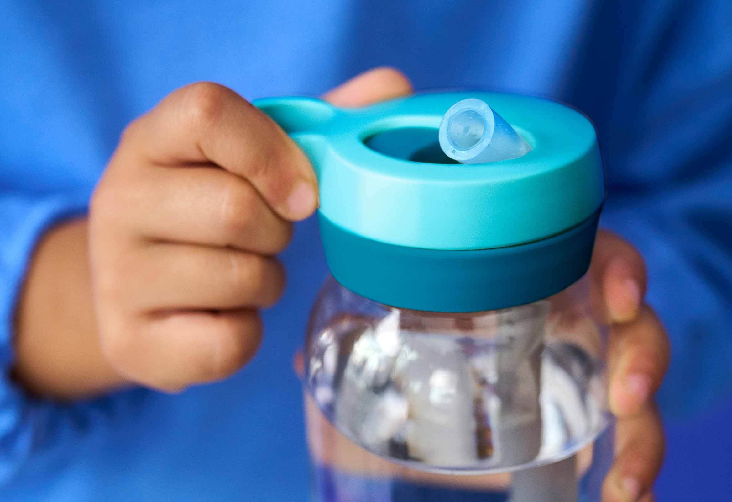 Mepal Trinkflasche »Trinkflasche mit Trinkhalm Campus 450 ml« Spülmaschinengeeignet