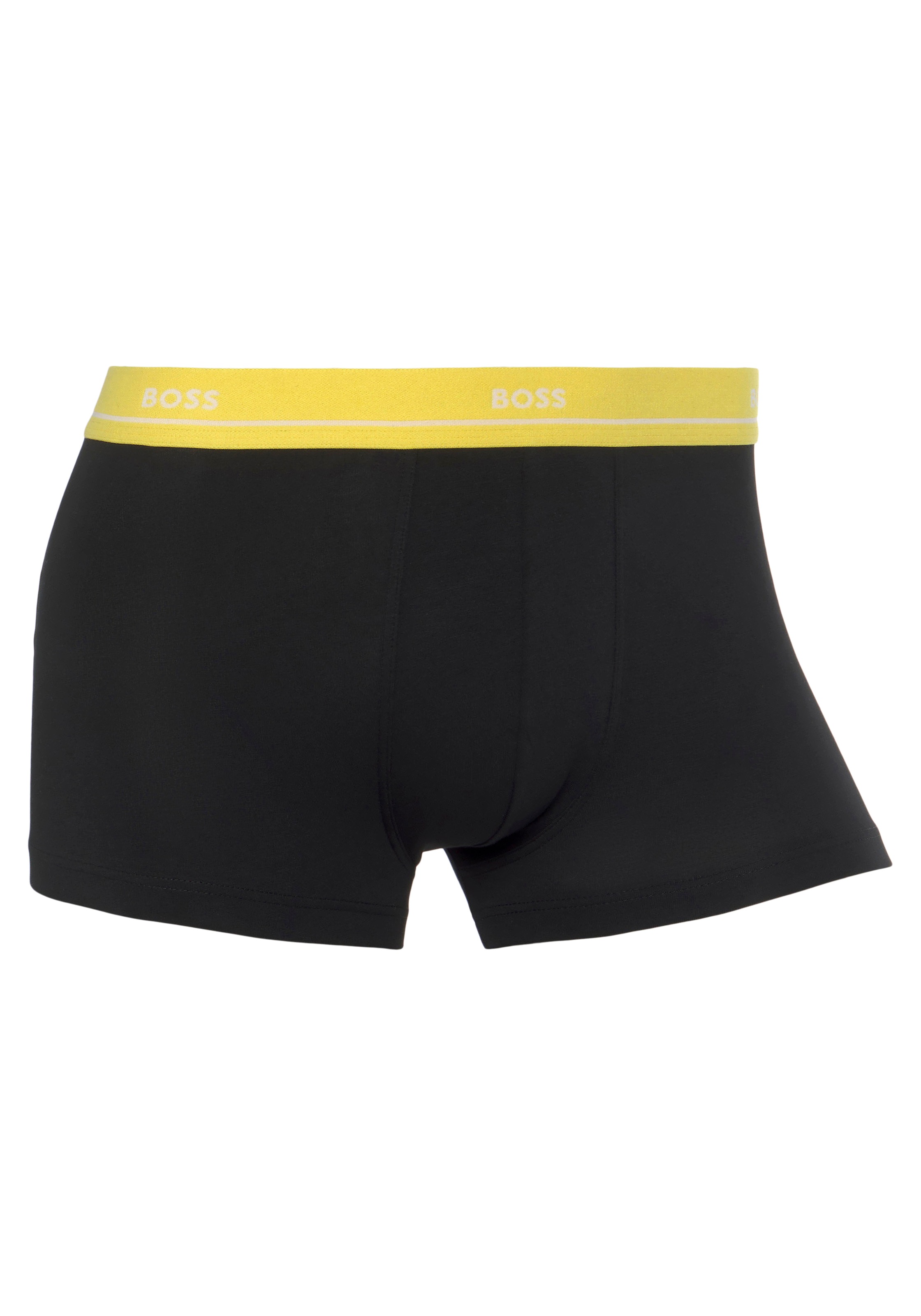 BOSS Boxershorts, (Packung, 5 St., 5er-Pack), mit Logoschriftzug