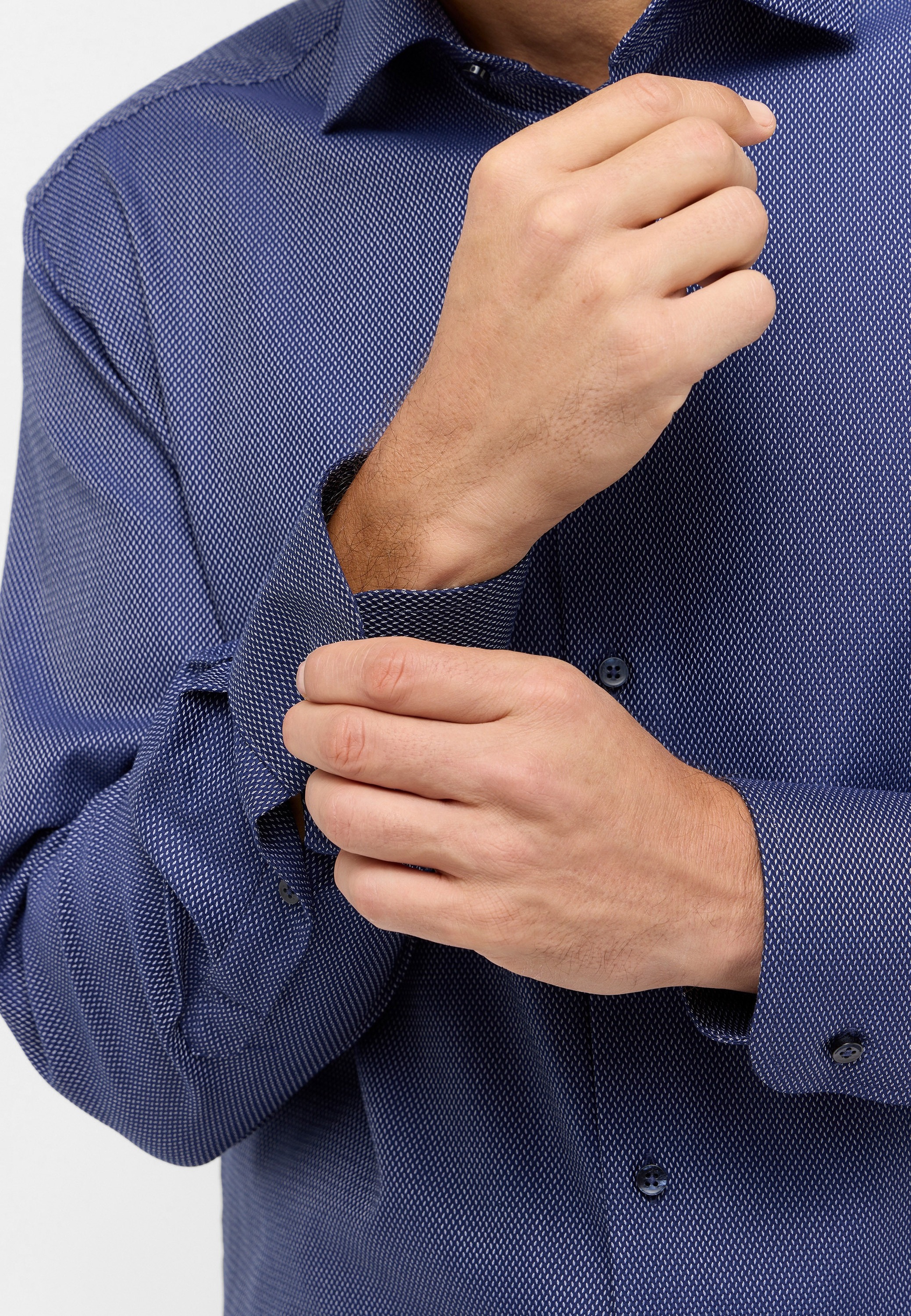 Eterna Langarmhemd »COMFORT FIT« NON IRON (bügelfrei)