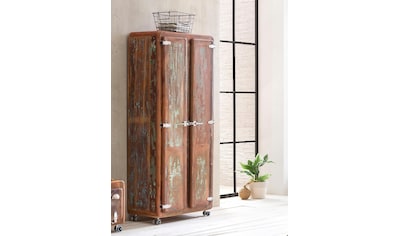 SIT Garderobenschrank »Fridge«, mit Kühlschrankgriffen, Shabby Chic, Vintage kaufen