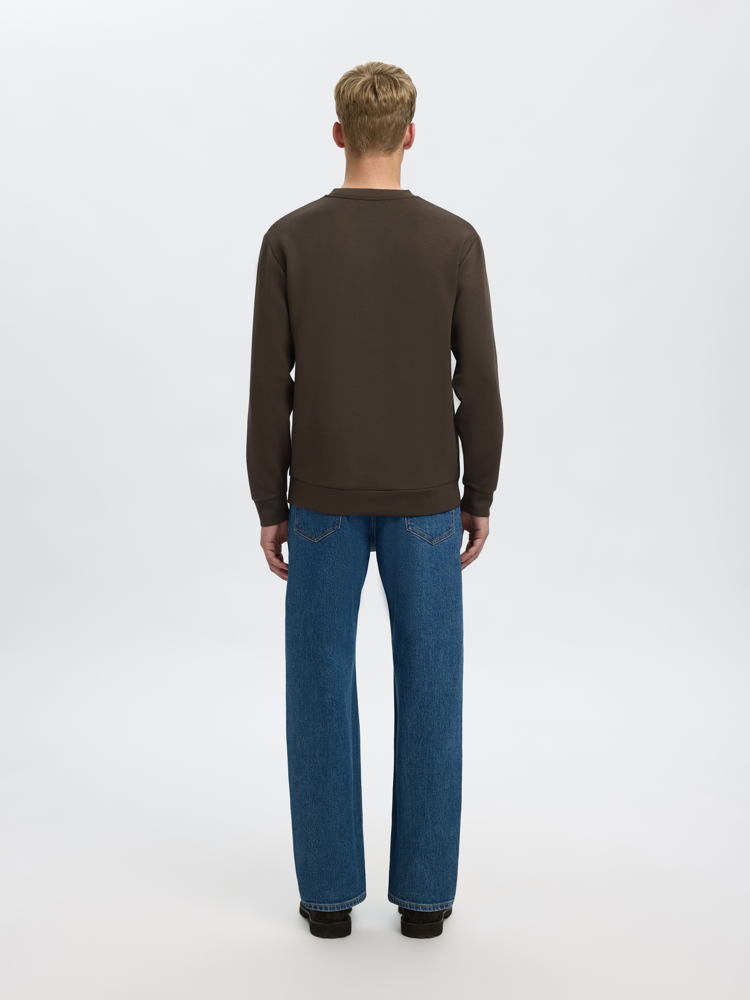 SELECTED HOMME Sweatshirt »SLHEMANUEL SOFT CREW NECK SWEAT NOOS«