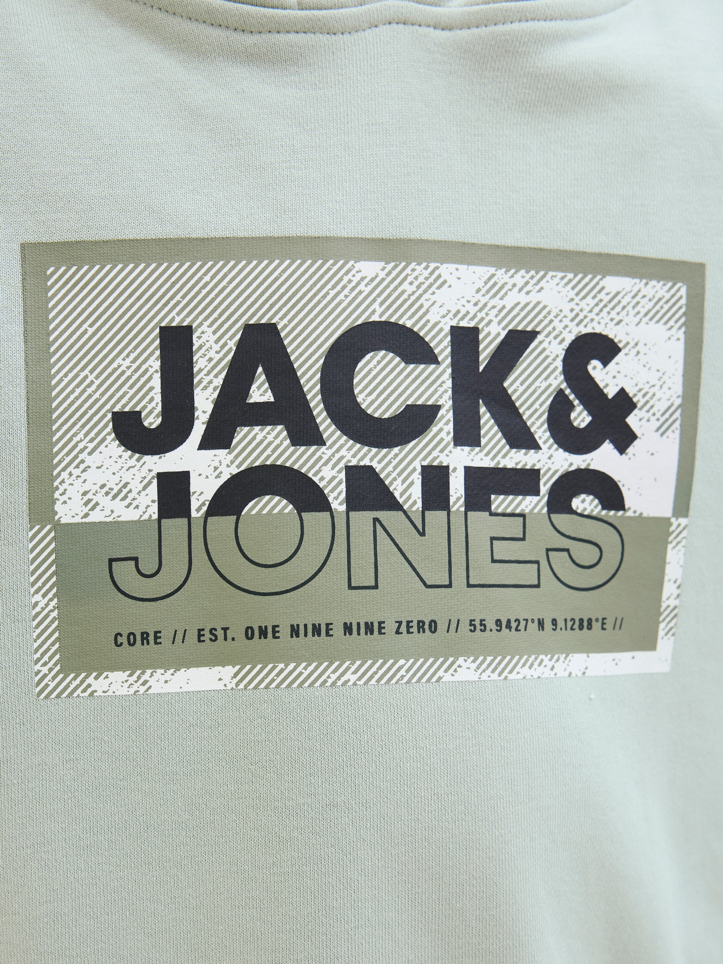Jack & Jones Junior Hoodie »JCOLOGAN SS24 PRINT SWEAT HOOD SN JNR«