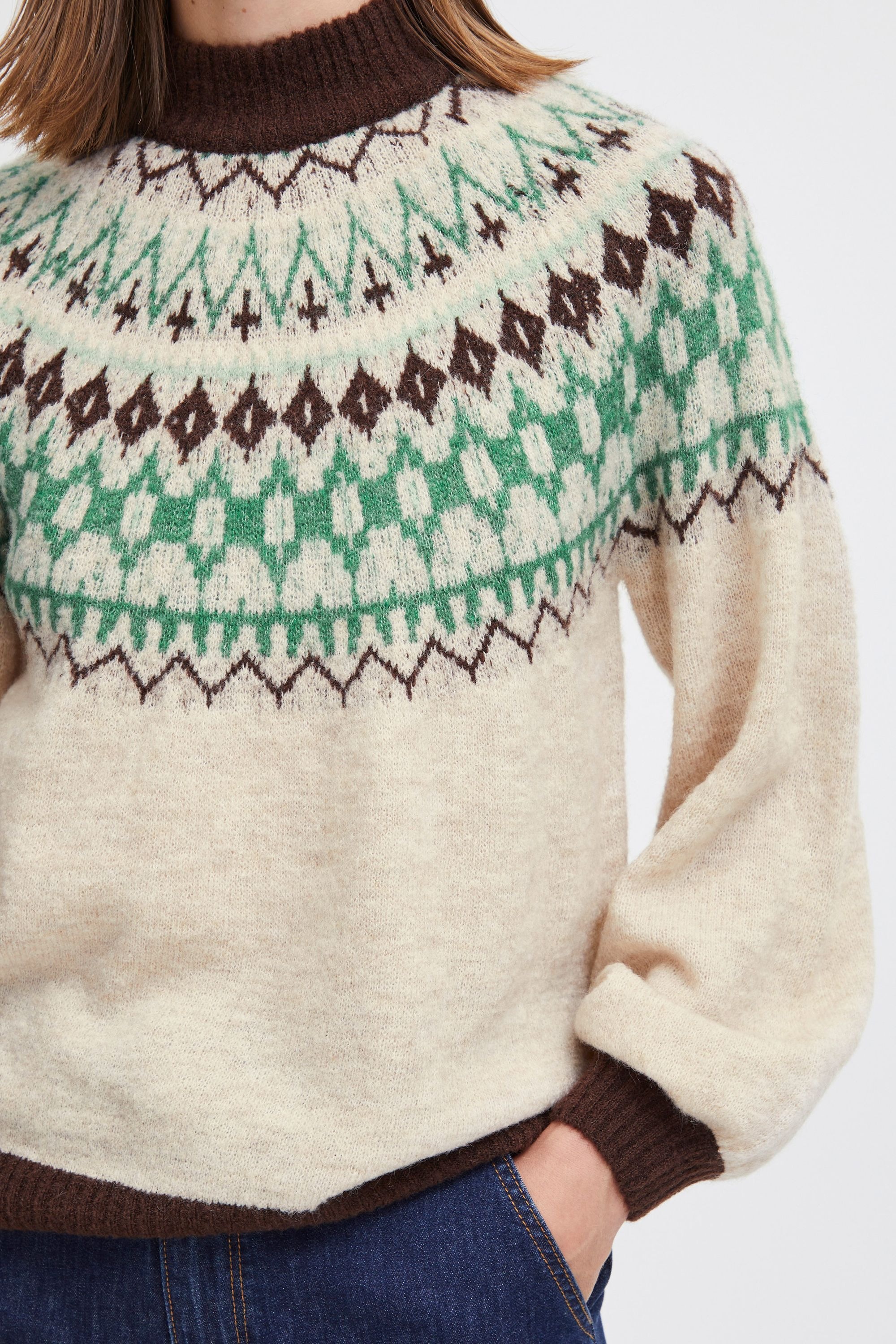 b.young Strickfleece-Pullover »Strickpullover BYMaritne«