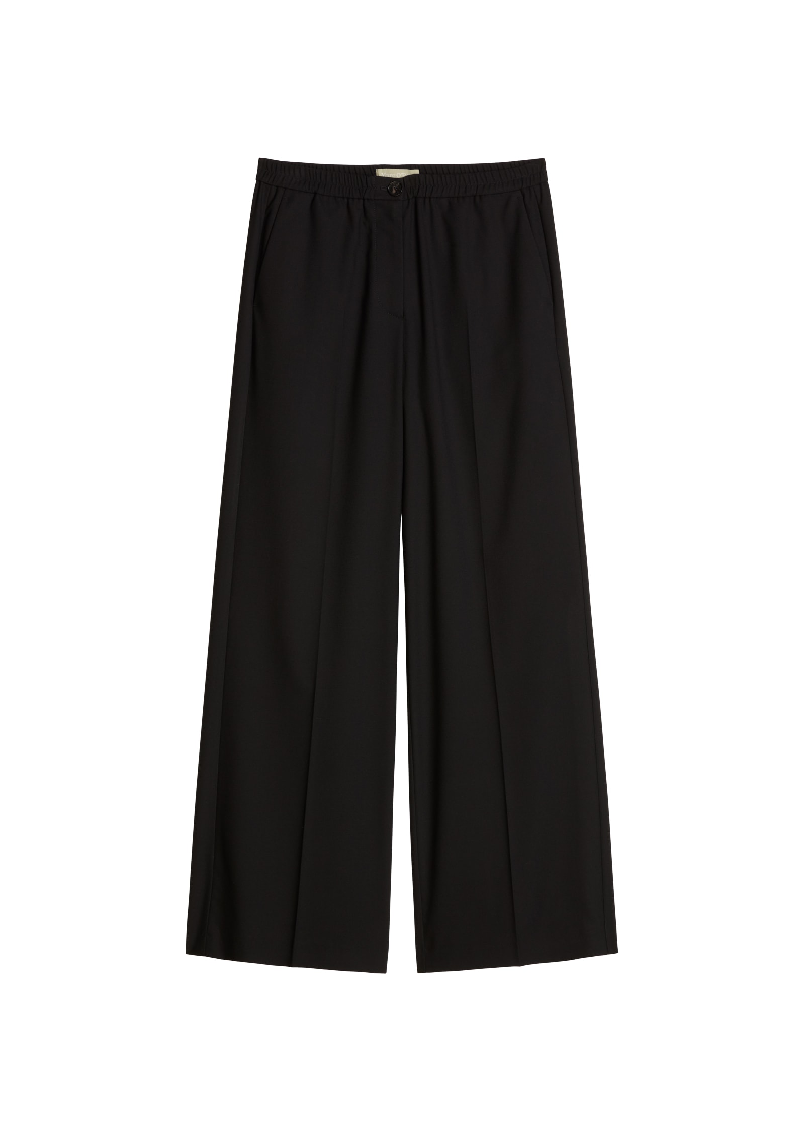 Marc O'Polo Stoffhose »MARGO WIDE«  in Woll-Optik, Wide Fit