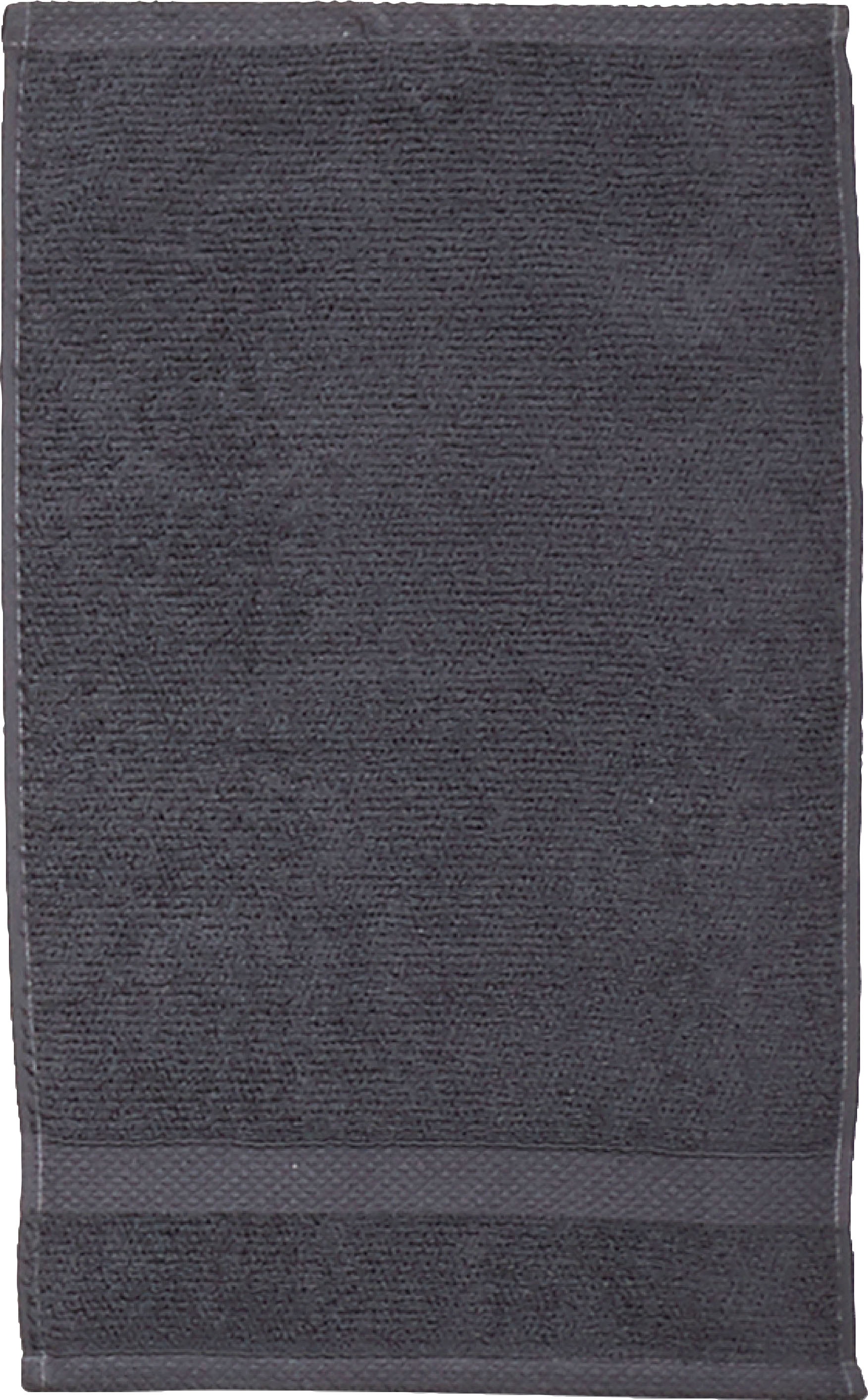 done.® Gästehandtuch »Deluxe«, (Set, 4 St., 4 Gästetücher (30x50 cm), Uni Farben, Hotelqualität aus hochwertigem Zwirnfrottier, 4x30x50