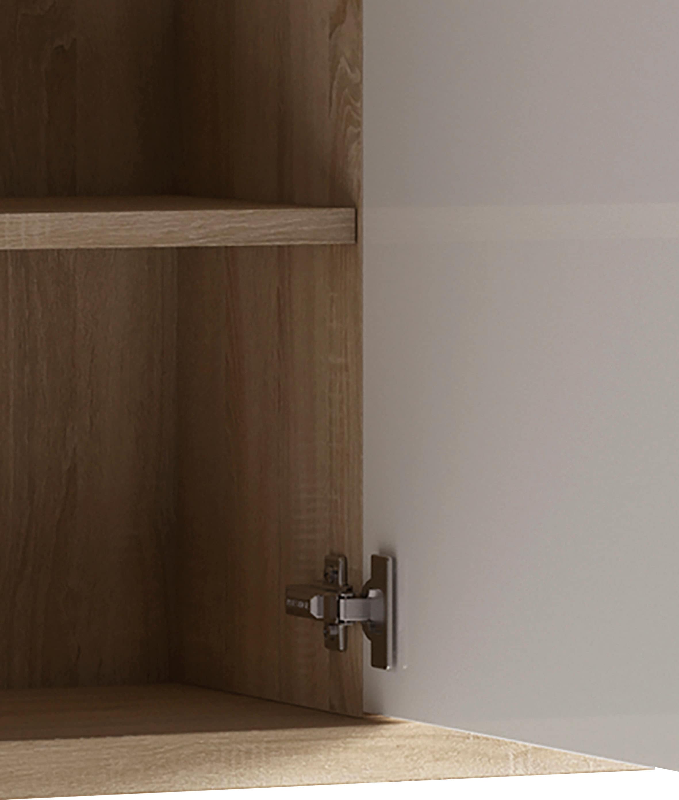 byLIVING Spiegelschrank »Nebraska« Breite 60 cm, mit großer Spiegeltür und viel Stauraum