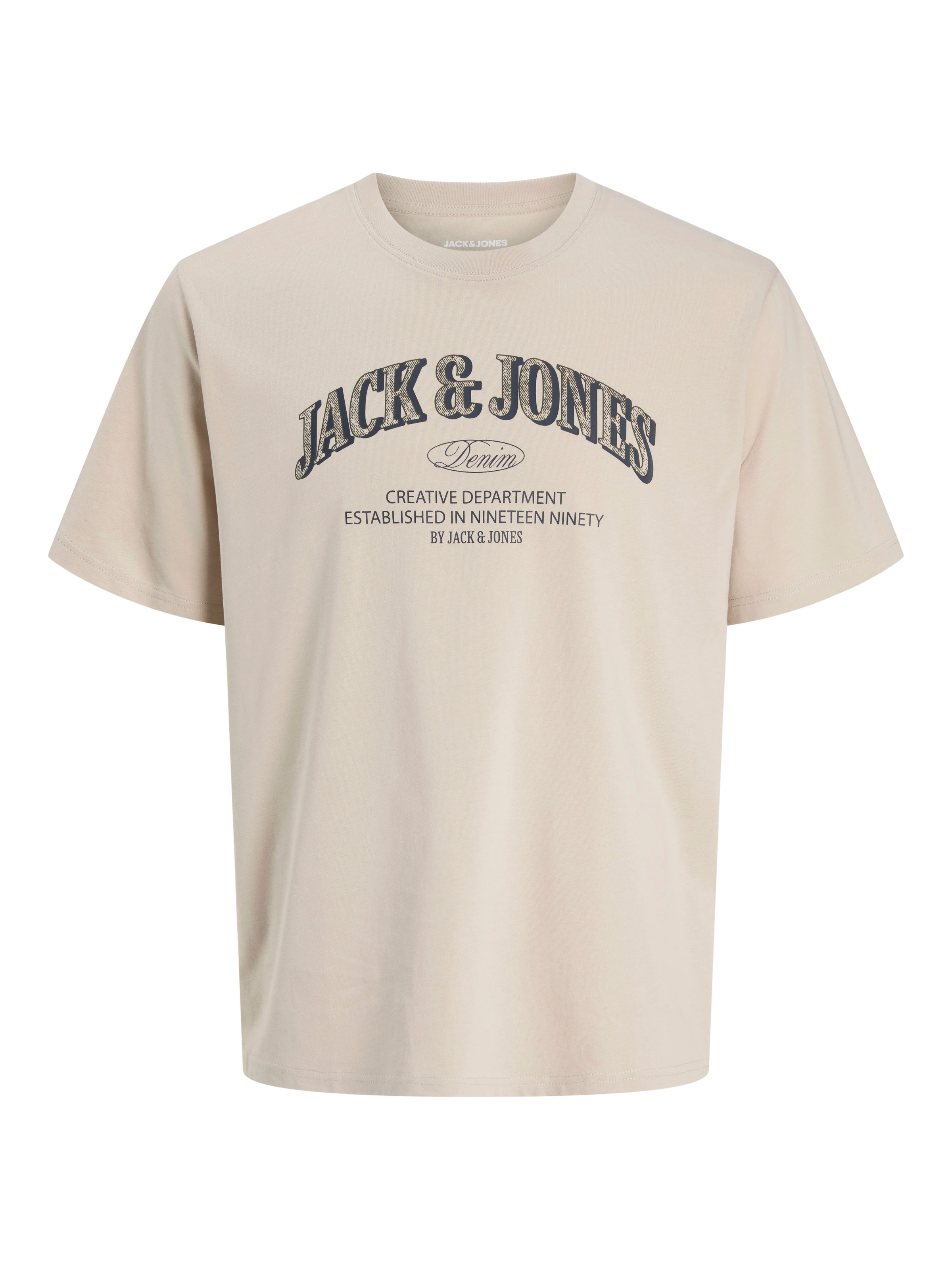 Jack & Jones Junior Rundhalsshirt »JJEDENVER LOGO TEE SS O-NECK SN JNR« Baumwolle, locker geschnitten