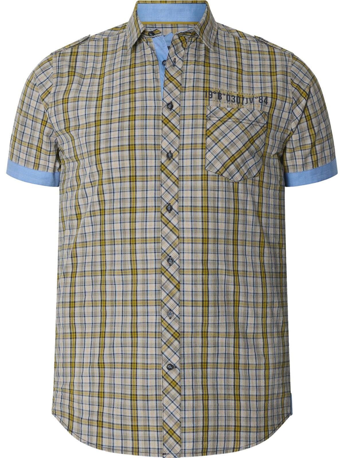 Jan Vanderstorm Kurzarmhemd »Kurzarmhemd MAINER«