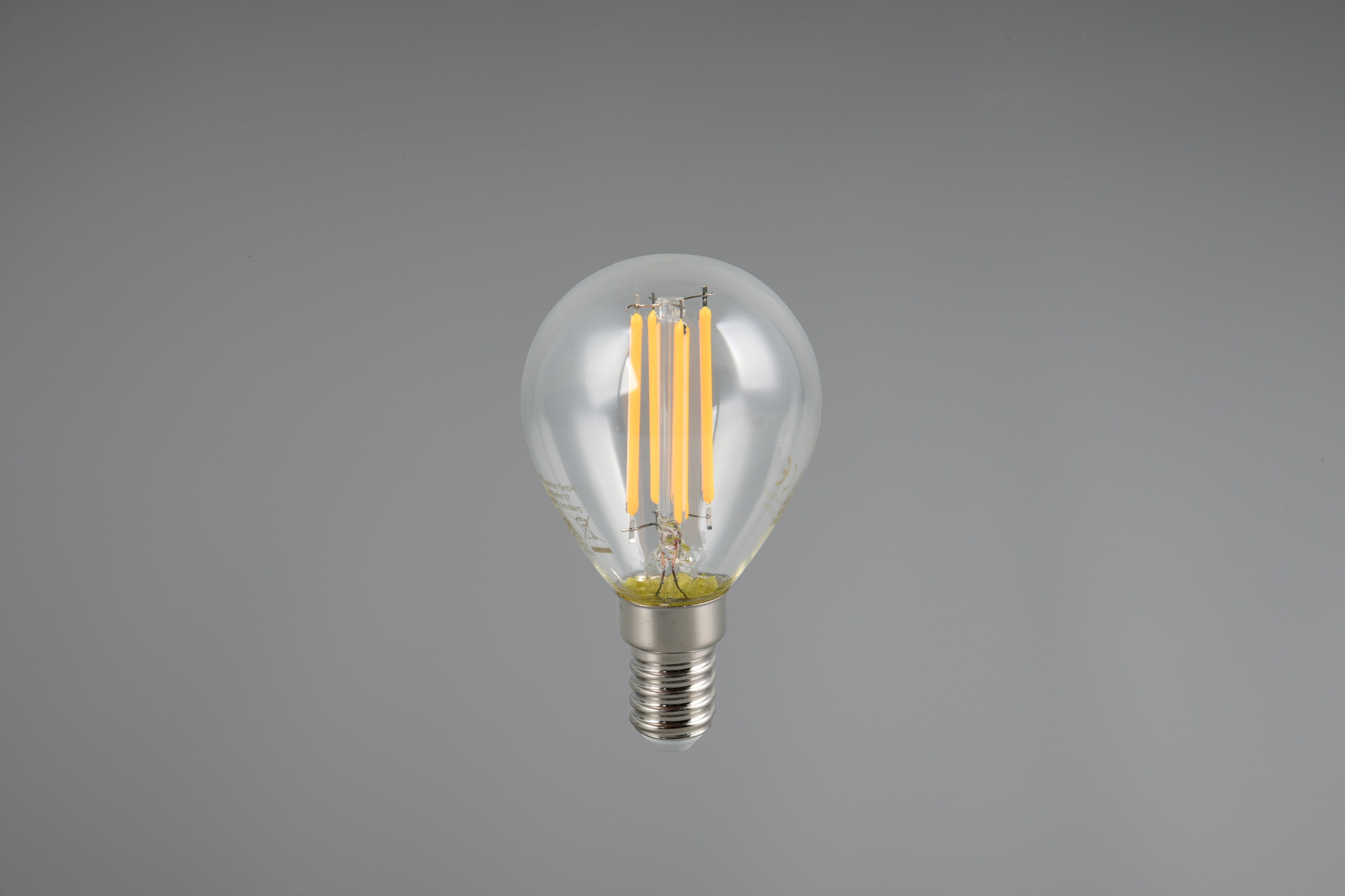 TRIO Leuchten LED-Filament »Leuchtmittel Set E14« E14 3 Stk. Warmweiß 3er Set Filament Leuchtmittel E14 Fassung, Glühbirne E14 LED warmweiß