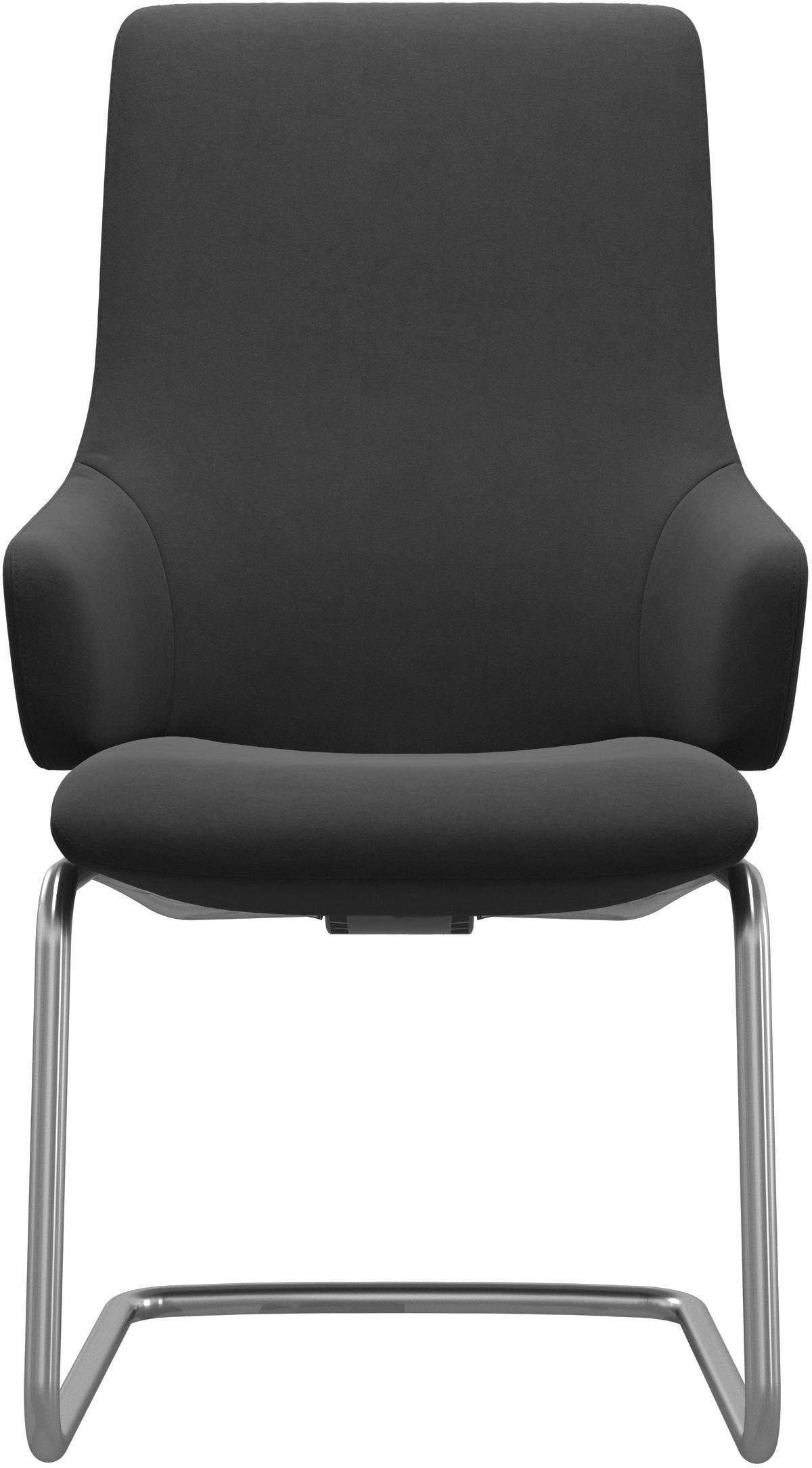 Stressless® Polsterstuhl »Laurel« () High Back mit Armlehne, Größe L, mit Beinen aus Stahl in Chrom matt