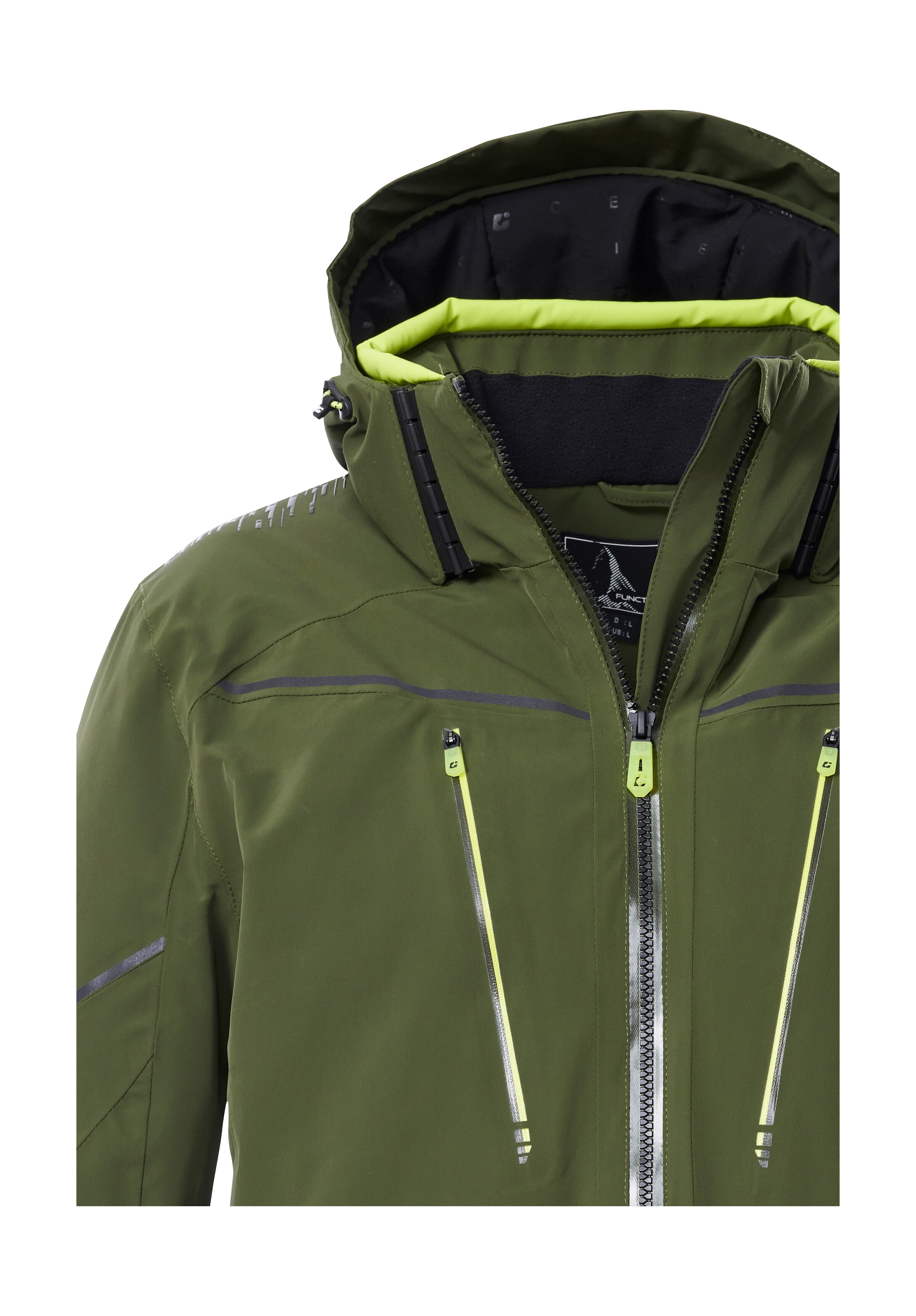 Killtec Skijacke »KSW 50 MN SKI JCKT« Herren Skijacke: wasserdicht, atmungsaktiv, 4-Wege-Stretch, Schneefang