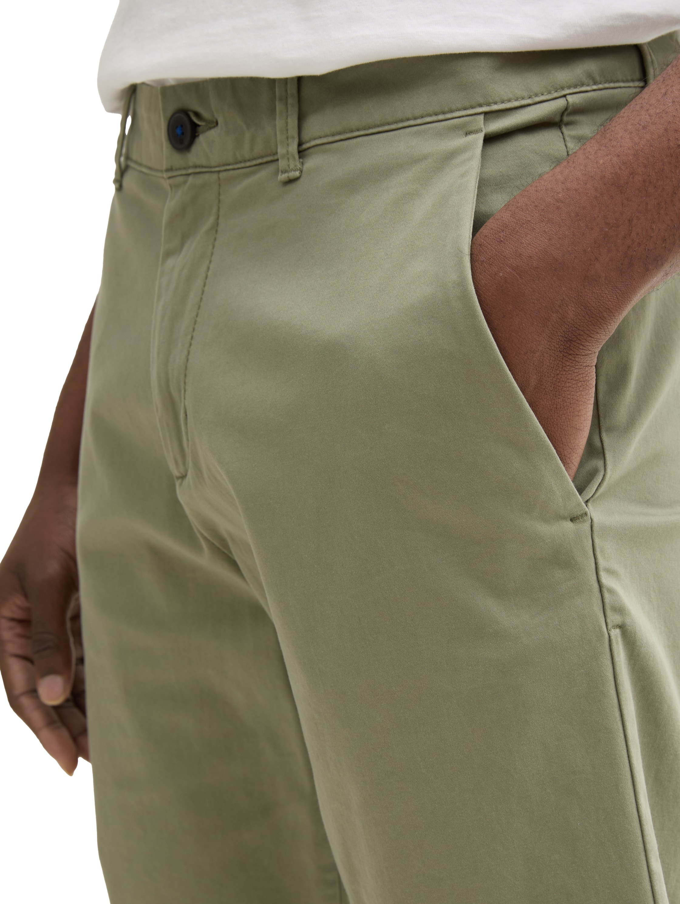 TOM TAILOR Denim Chinoshorts, mit Taschen