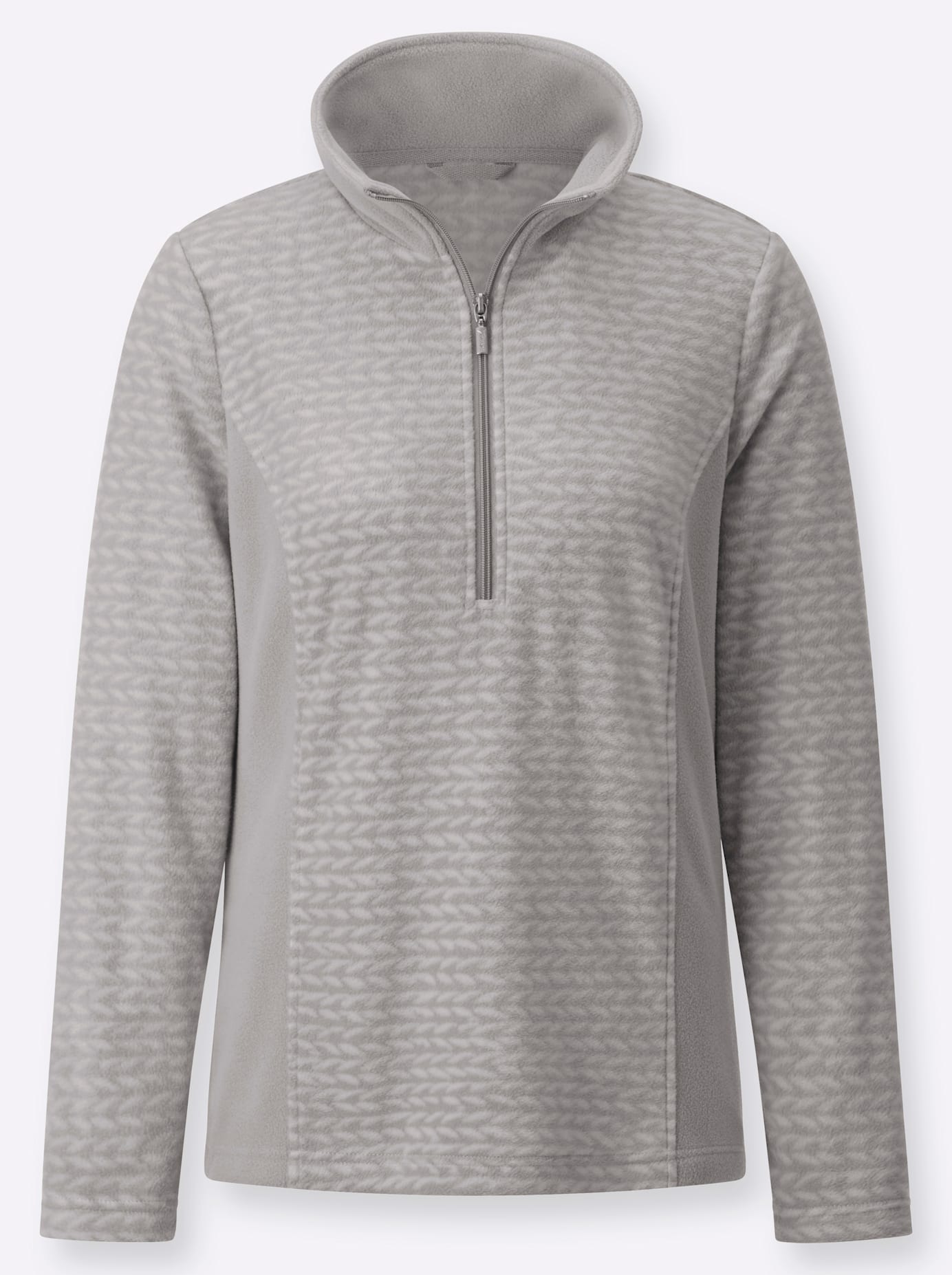 Casual Looks Fleeceshirt »Fleece-Shirt«, (1 tlg.)