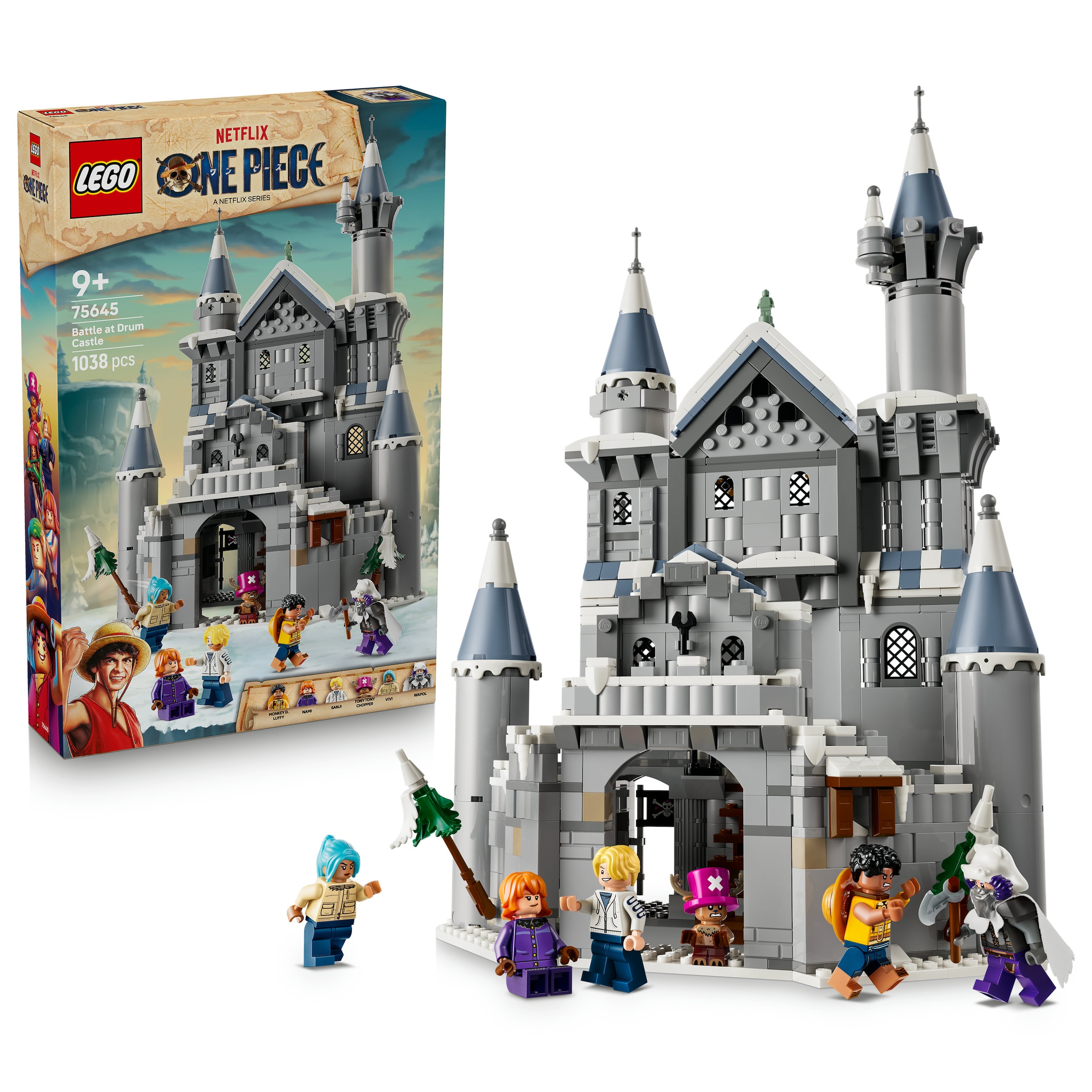 LEGO® Konstruktionsspielsteine »Duell im Schloss Drumm (75645), LEGO ONE PIECE« Made in Europe