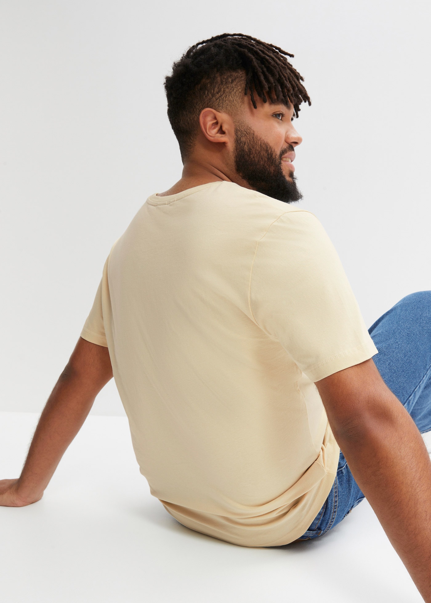 bonprix T-Shirt »T-Shirt aus reiner Baumwolle« T-Shirt aus reiner Baumwolle