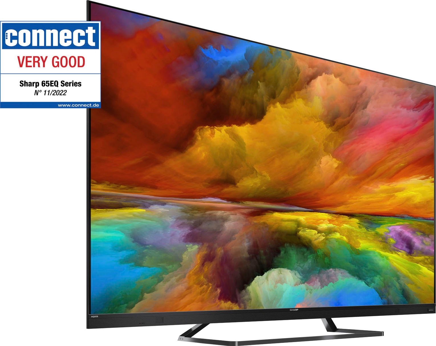 Sharp LED-Fernseher »4T-C65EQx«, 4K Ultra HD, Smart-TV-Android TV