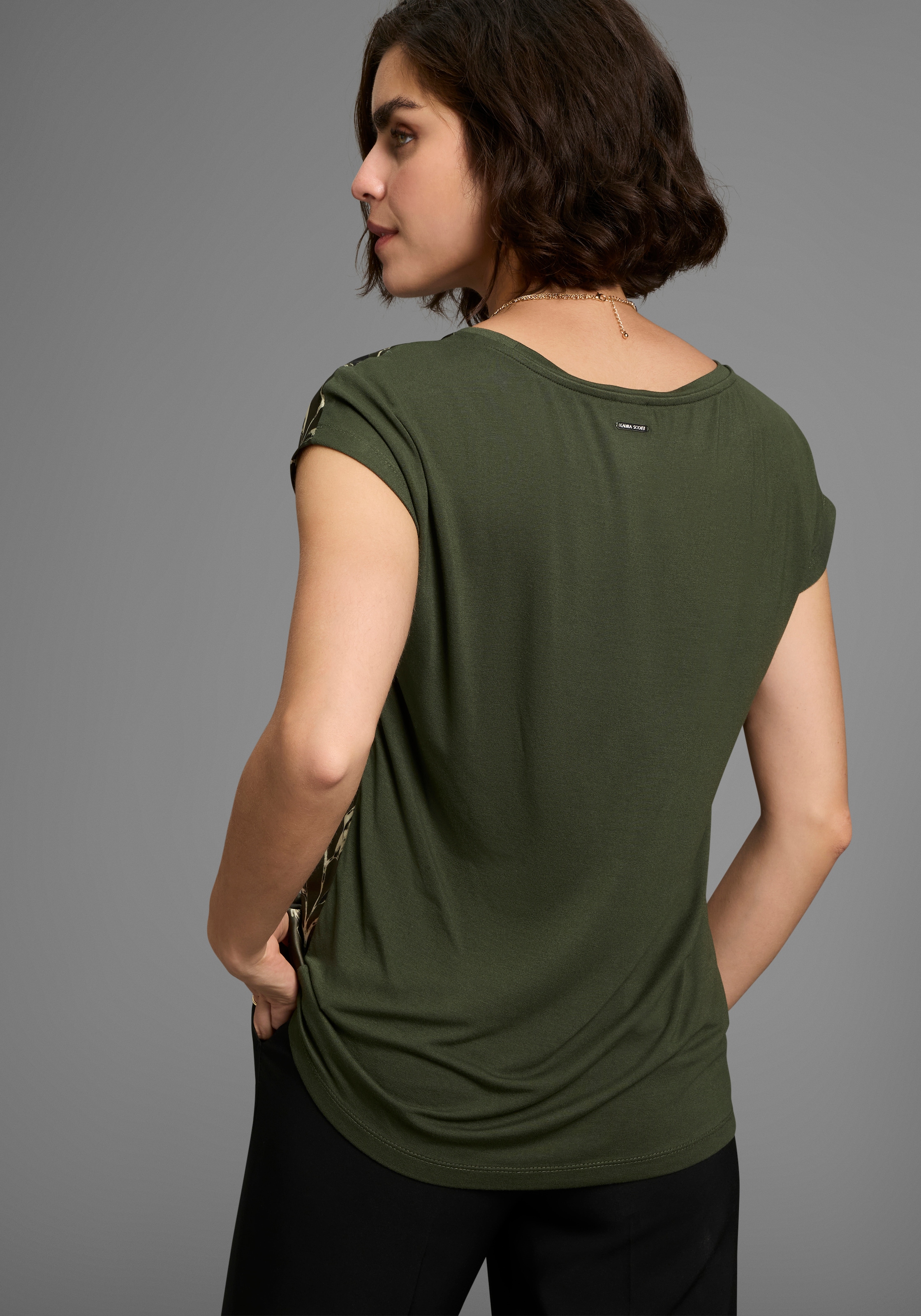 Laura Scott Blusentop, mit modischem Druck - NEUE FARBEN
