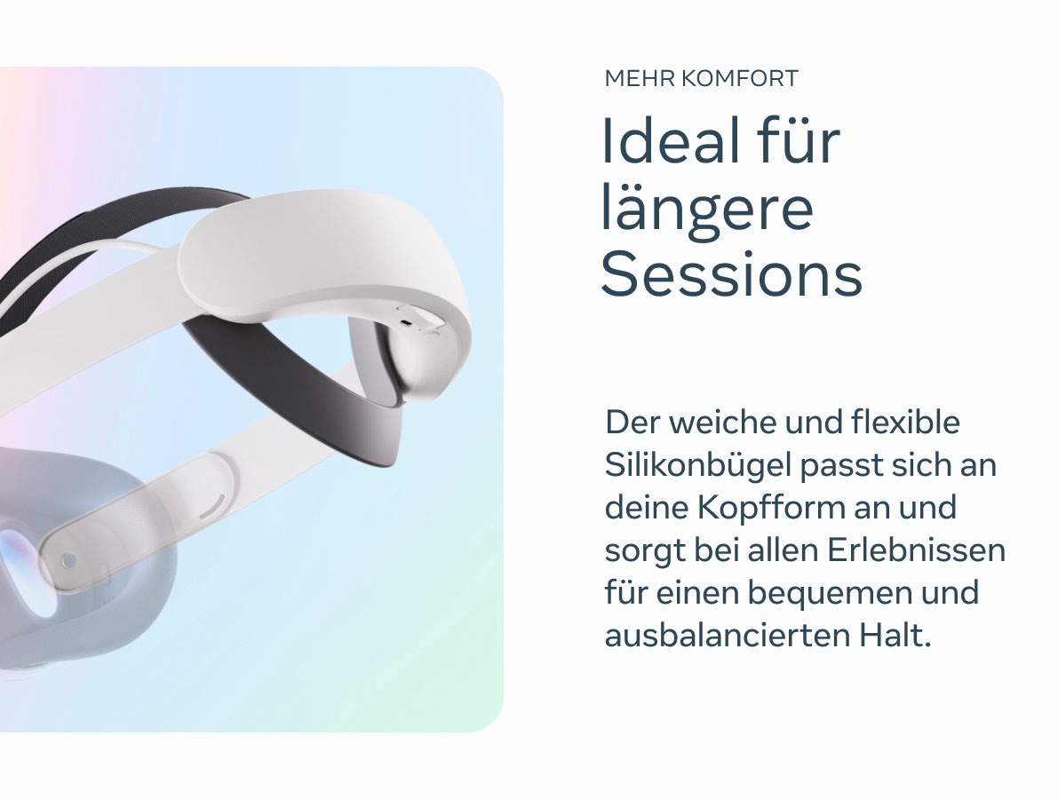 Meta Headset-Halterung »Quest 3 Elite-Riemen mit Akku (Elite Strap with Battery)«