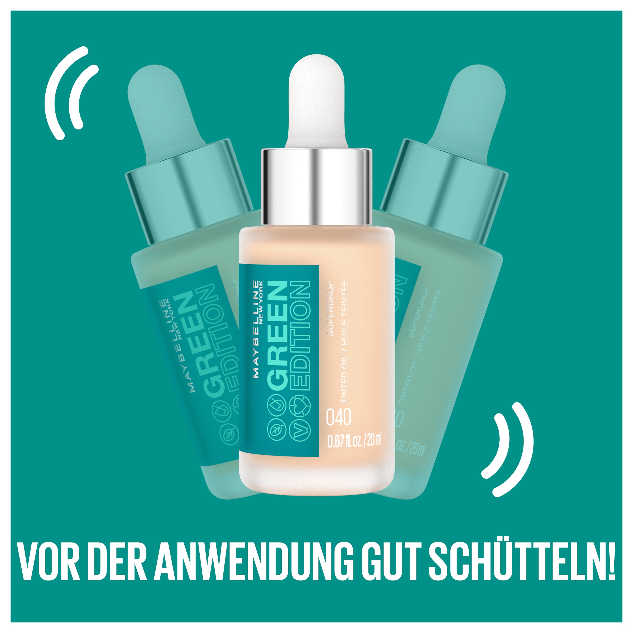 MAYBELLINE NEW YORK Foundation »Superdrop Tinted Dry Oil«, mit langanhaltender Formel