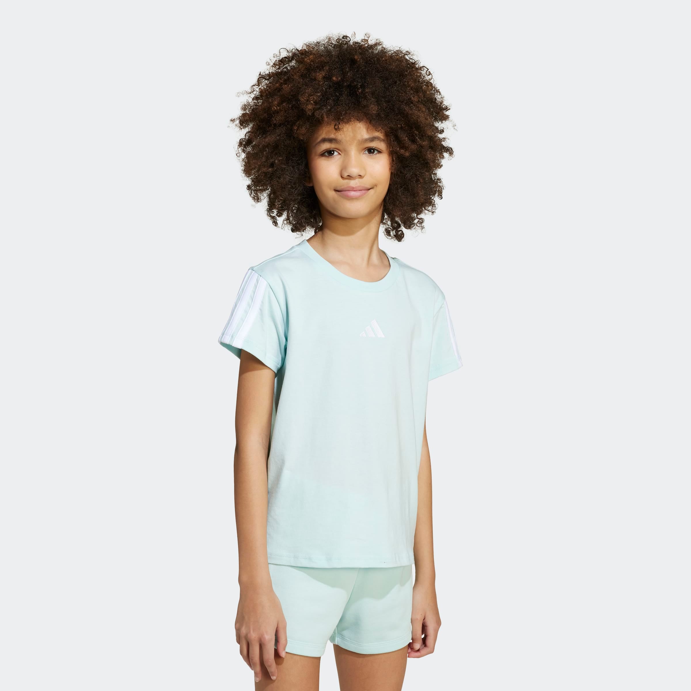 adidas Sportswear T-Shirt »JG 3S TEE 160« für Kinder, mit Rundhalsausschnitt, ohne Verschluss, aus Baumwolle