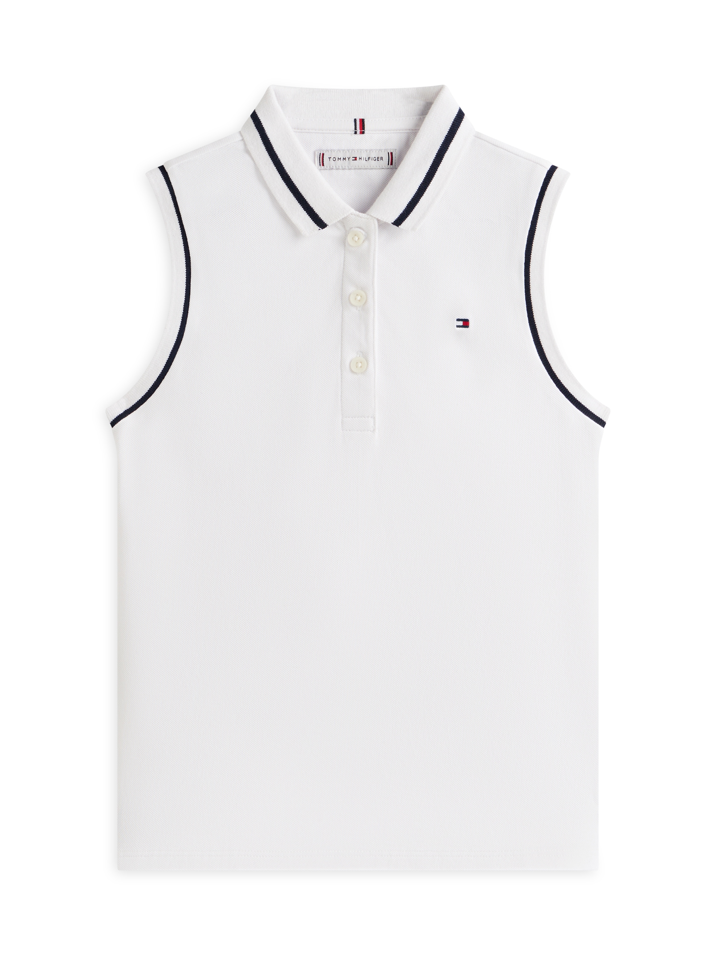 Tommy Hilfiger Poloshirt »CLASSIC POLO SLEEVELESS« Kinder bis 16 Jahre, ärmellos, regular fit