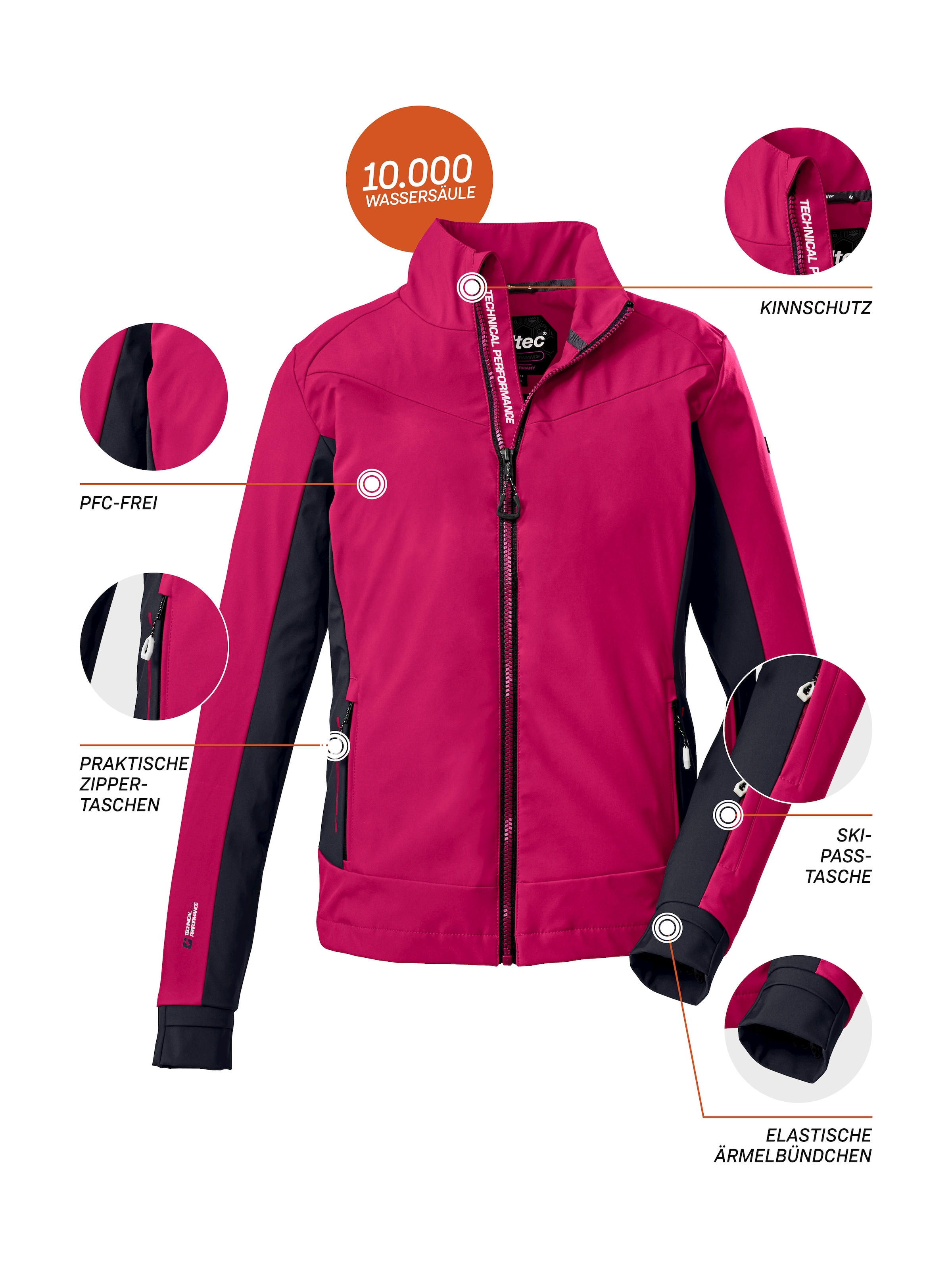 Killtec Softshelljacke »KOW 102 WMN SFTSHLL JCKT«