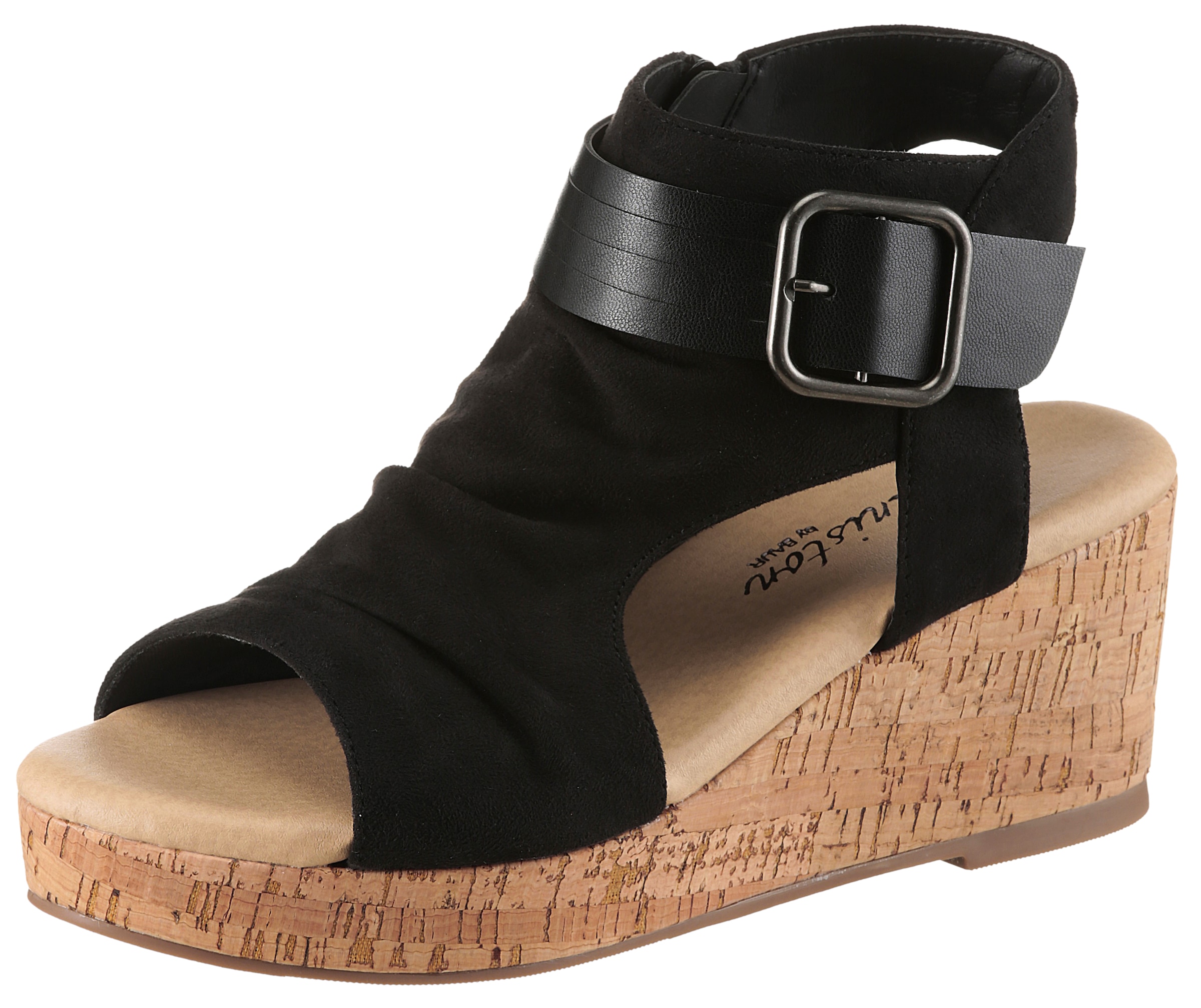 Aniston SHOES Keilsandalette  Schaftsandale, Plateausandale, Sommerschuh - NEUE KOLLEKTION