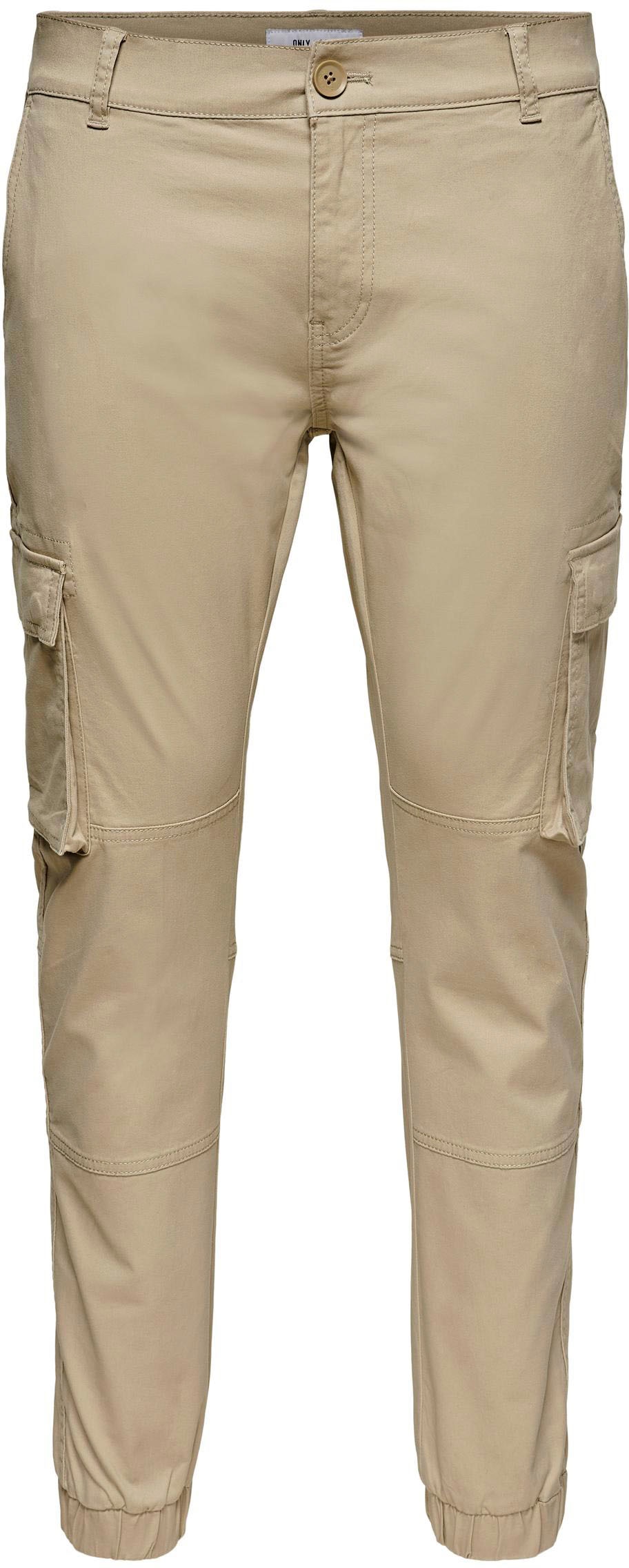 ONLY & SONS Cargohose »ONSCAM STAGE CARGO CUFF LIFE 6687 NOOS«
