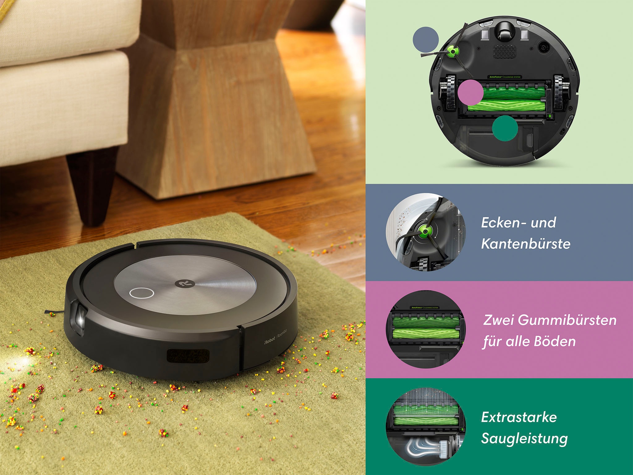 iRobot Saugroboter »Roomba® j7 (j7158)«