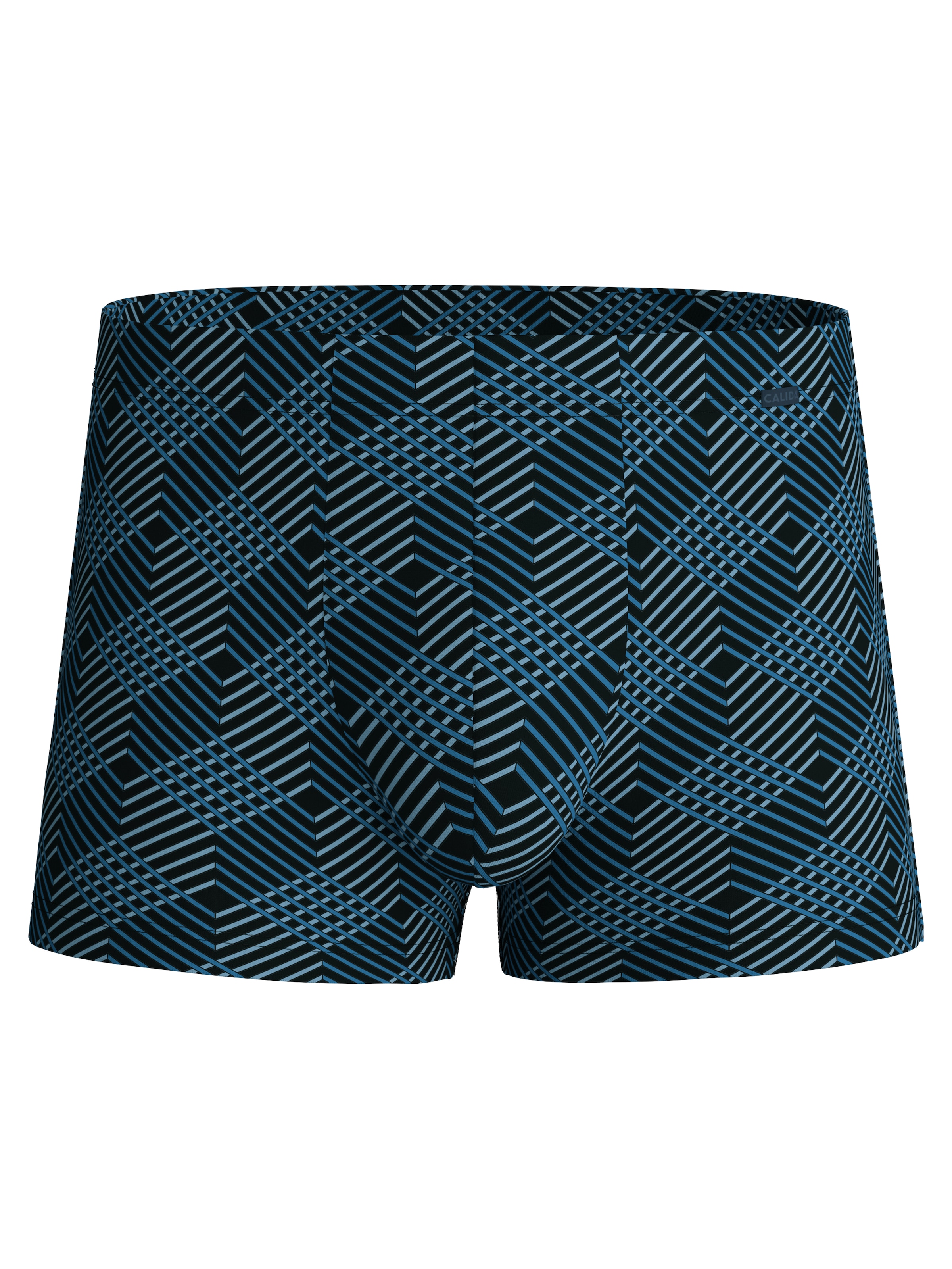 CALIDA Boxershorts »Grafic Cotton«, gestreift, ohne Eingriff, überzogenem Bund