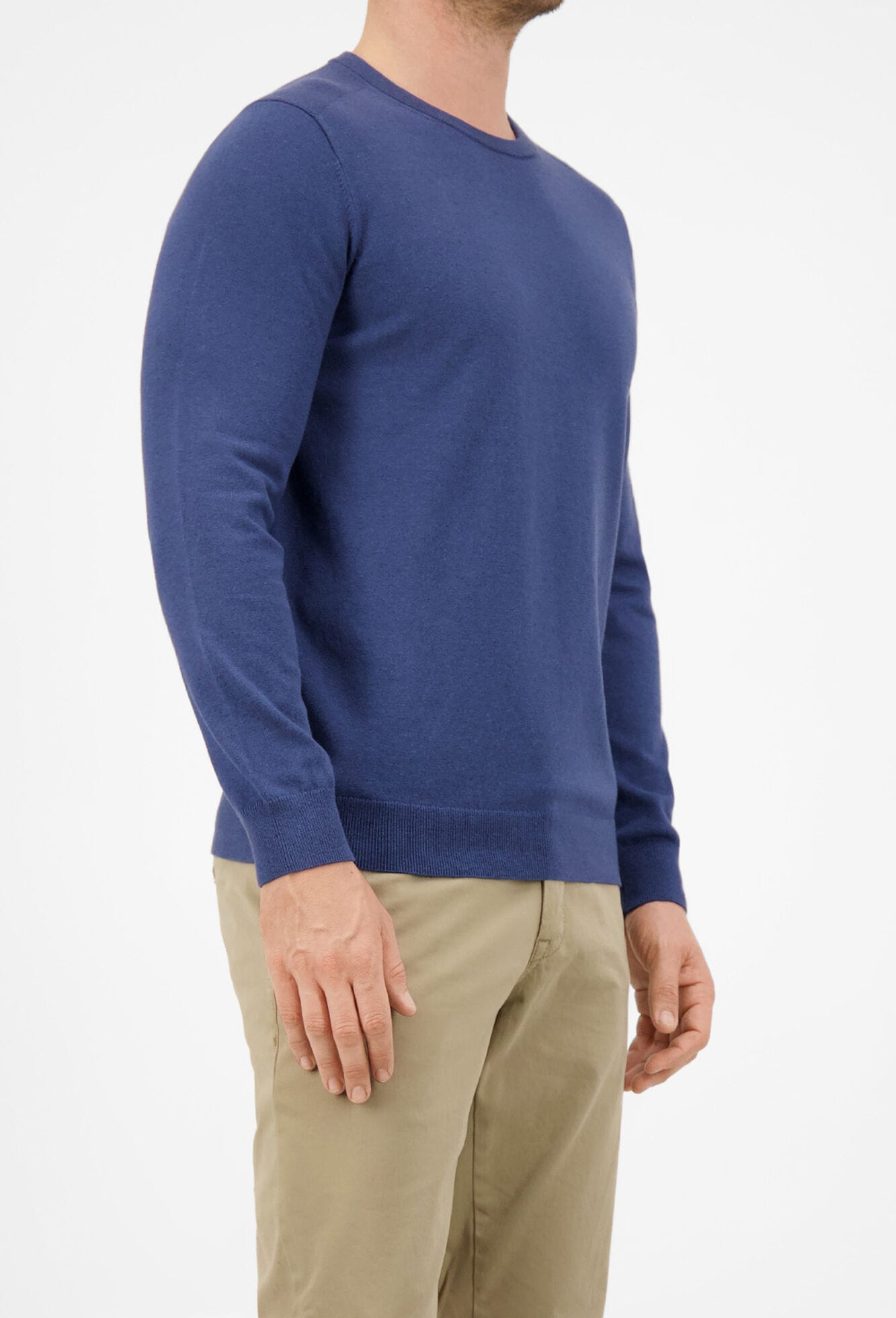 Atelier GARDEUR Strickpullover »Atelier GARDEUR Pullover« aus Baumwoll-Kaschmir-Mix