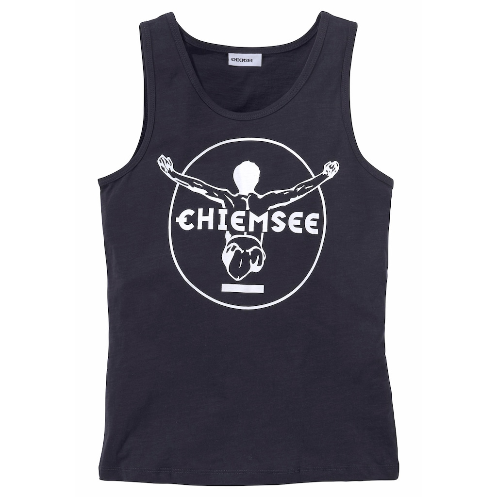 Chiemsee Tanktop »BASIC«, mit Logodruck-Druck in Kontrast