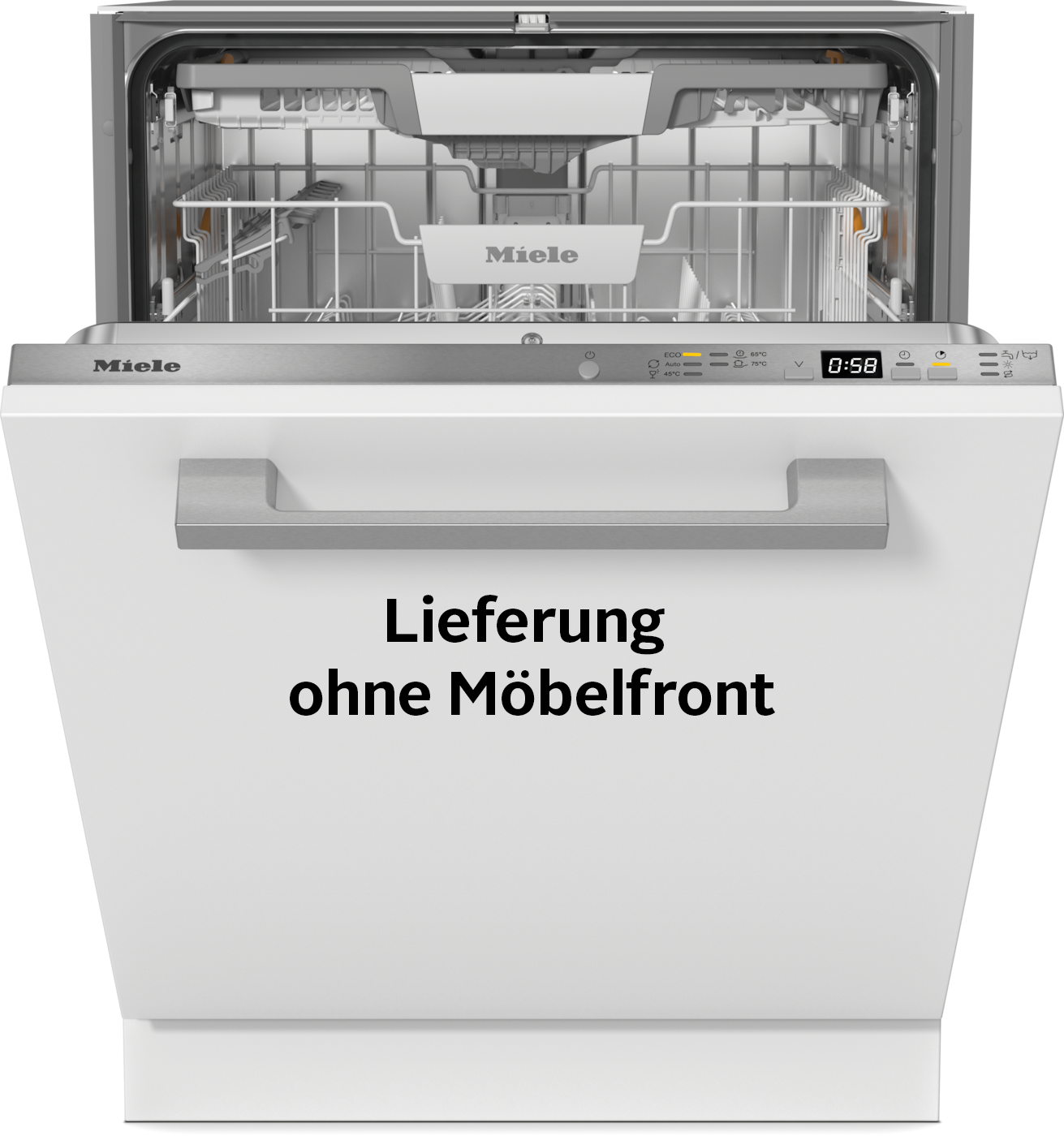 Miele vollintegrierbarer Geschirrspüler »G 5851 SCVi Active Plus« 14 Maßgedecke in silberfarben, Größe 0