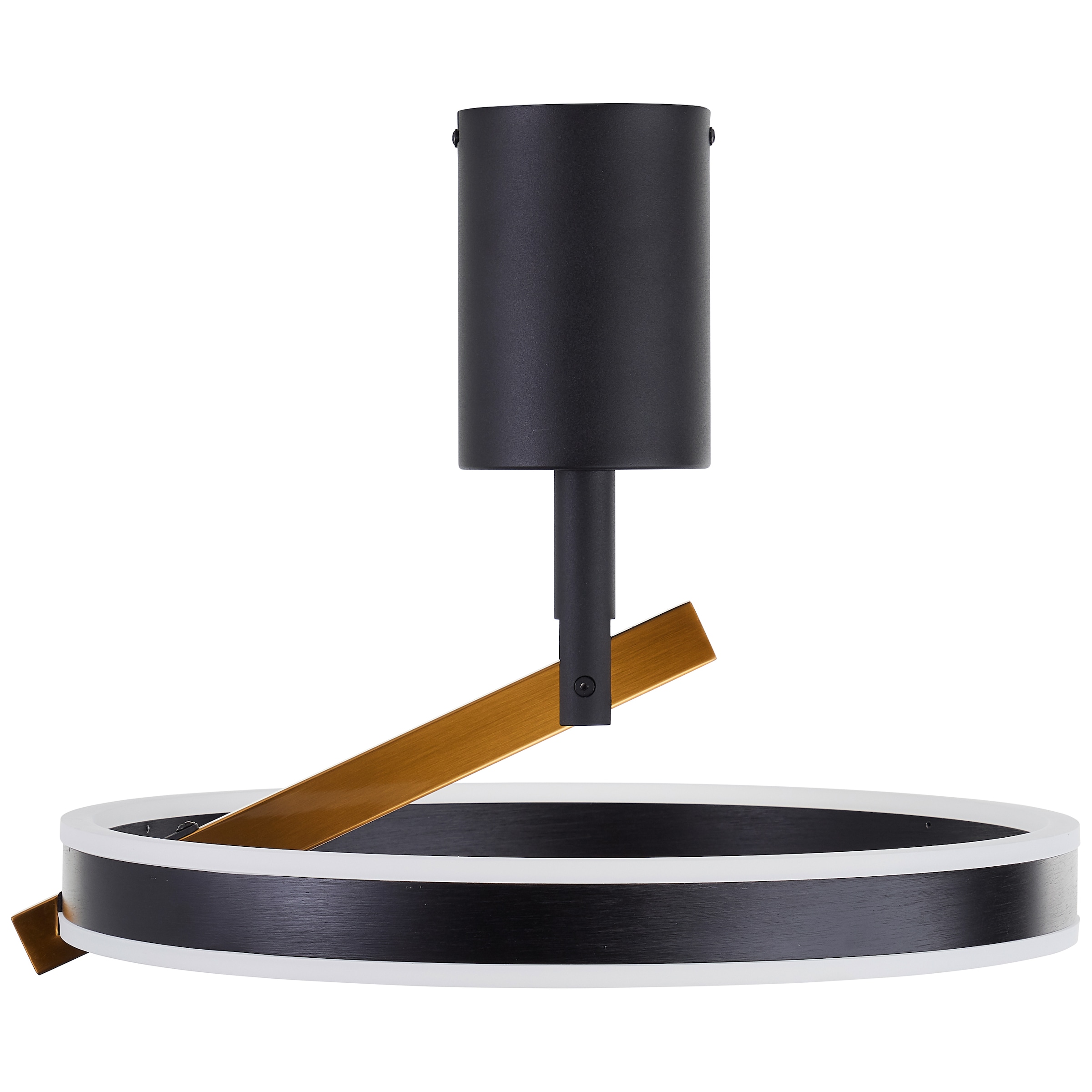 Brilliant LED Deckenleuchte »Merida«, 36 x 42 x 40 cm, 3100 lm, 3000-6500 K, dimmbar, Aluminium, schwarz