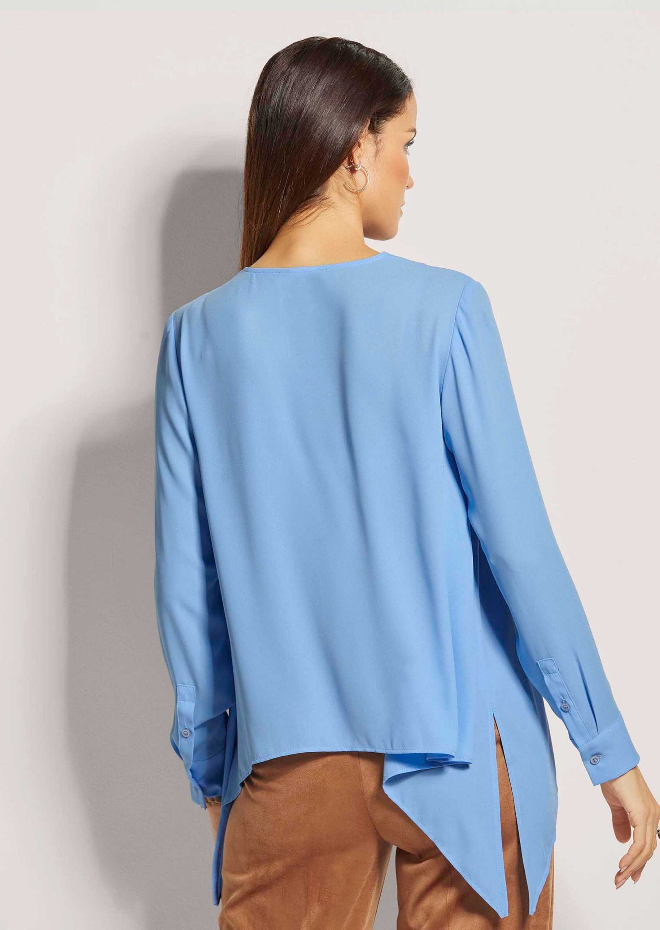 MADELEINE Langarmbluse »Bluse Tunika in modischer Kurzform«