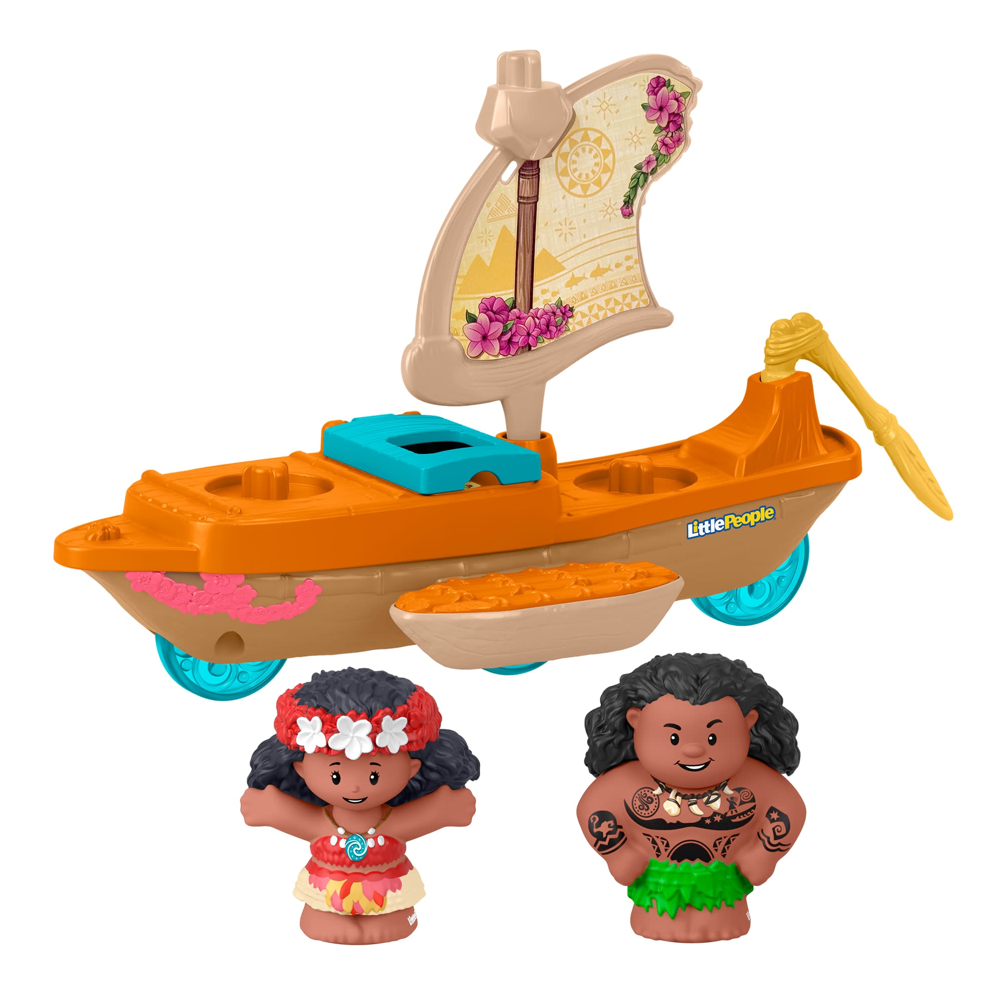 Fisher-Price® Spielzeug-Boot »Little People Vaiana und Mauis Kanu«
