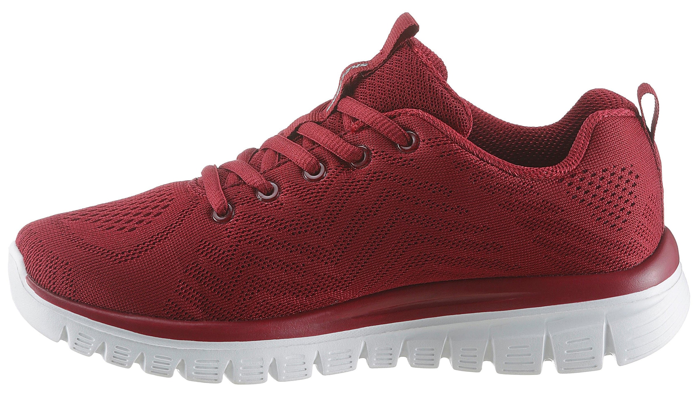 Skechers Sneaker »Graceful - Get Connected«, mit Memory Foam, Freizeitschuh, Halbschuh, Schnürschuh